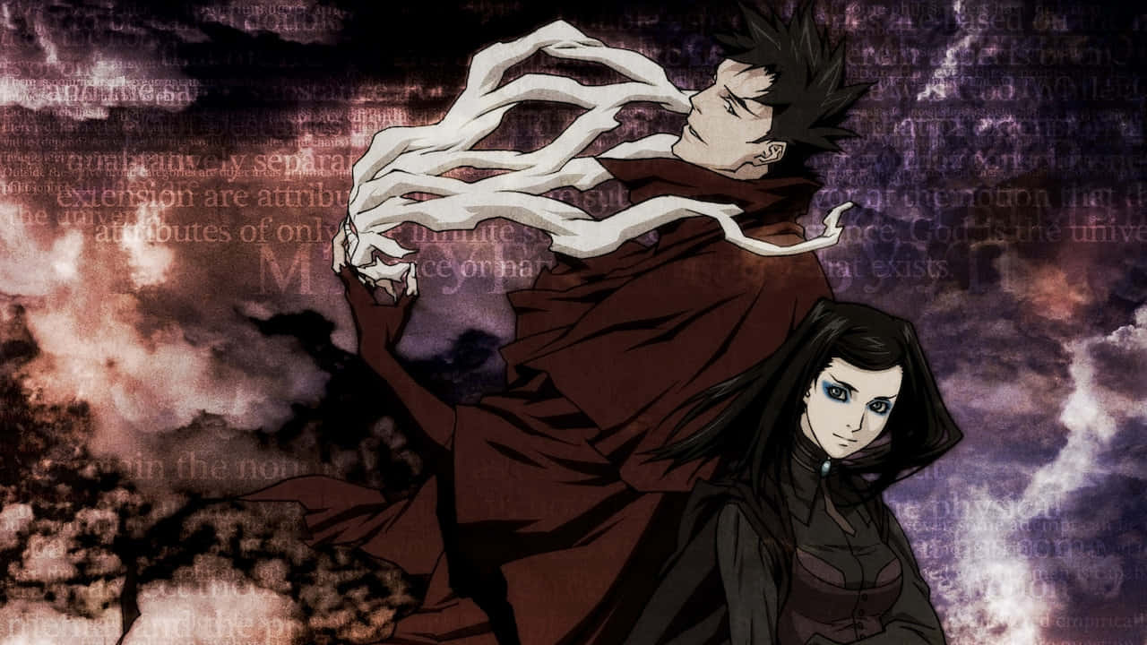 Ergo Proxy Vincent En Re-l Achtergrond