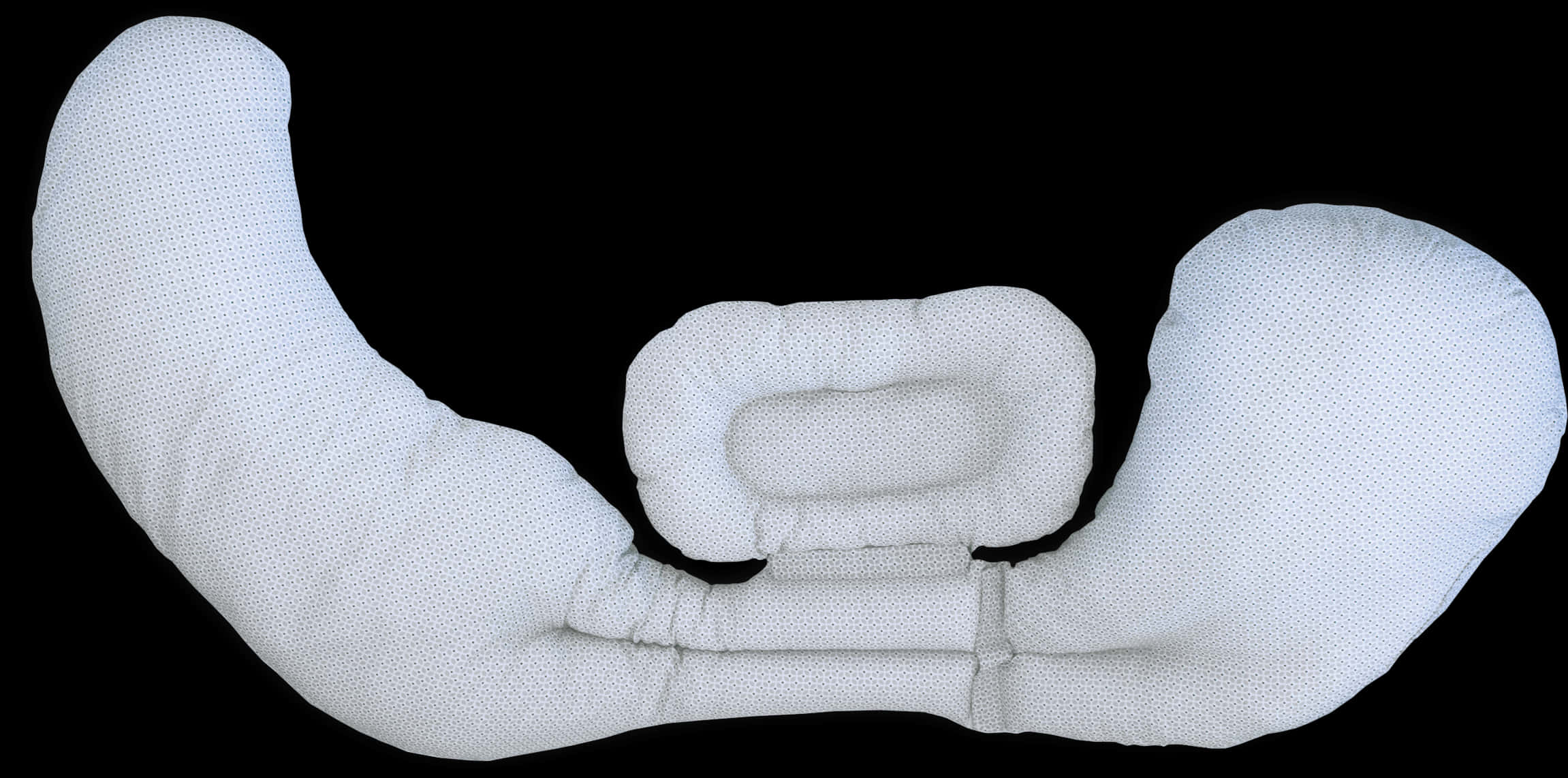 Ergonomic Body Pillow Design PNG