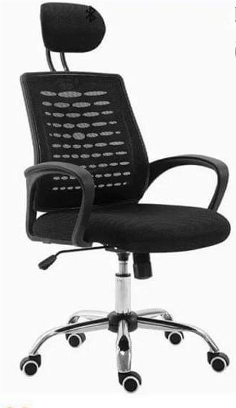 Ergonomic Office Chair Black PNG