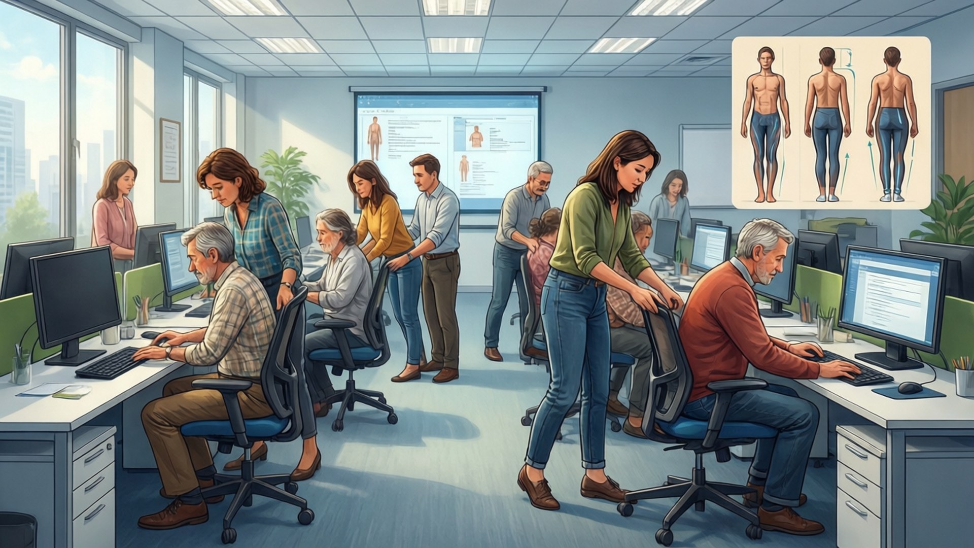 Ergonomie-educatie op de werkplek voor ergotherapie