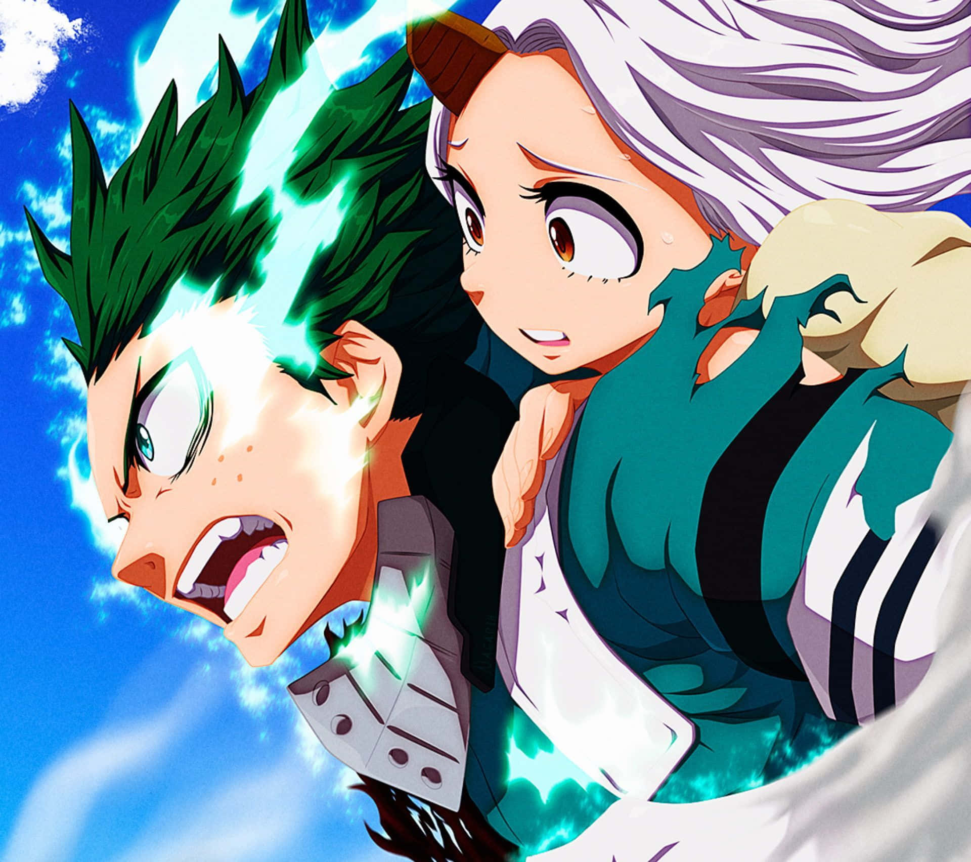 Eri, the young Quirk holder of My Hero Academia Wallpaper
