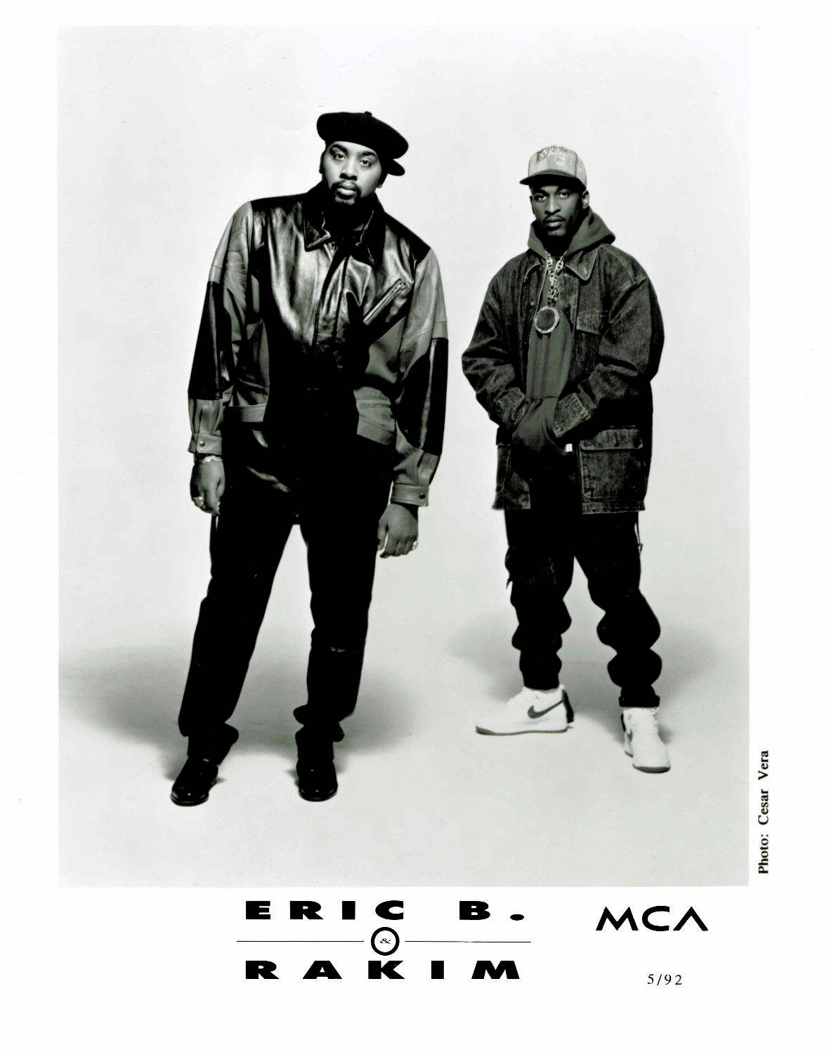 Eric B og Rakim Don't Sweat Teknikken 1992 Wallpaper