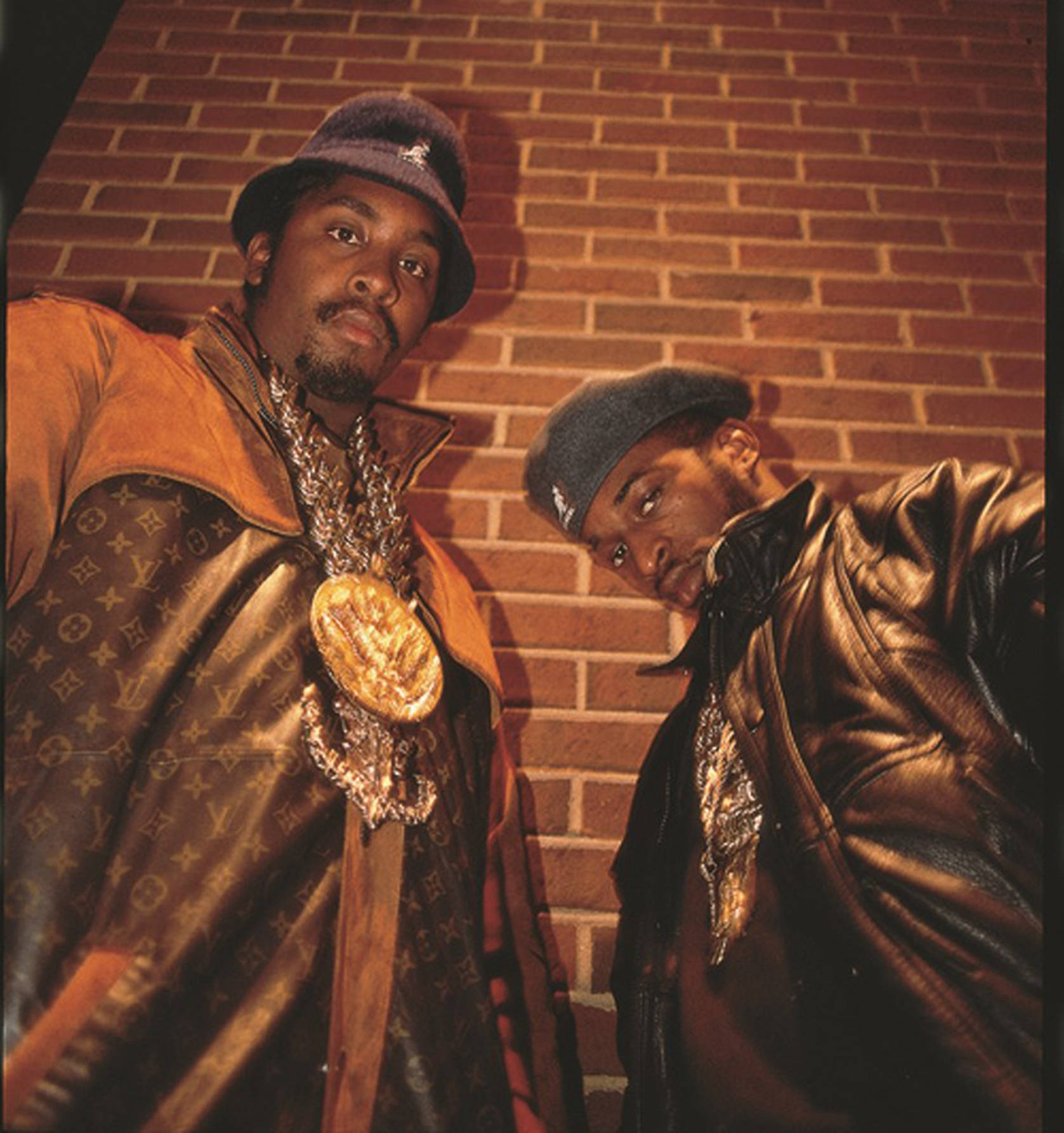 Eric B og Rakim hip hop-duoen udskrivning Wallpaper