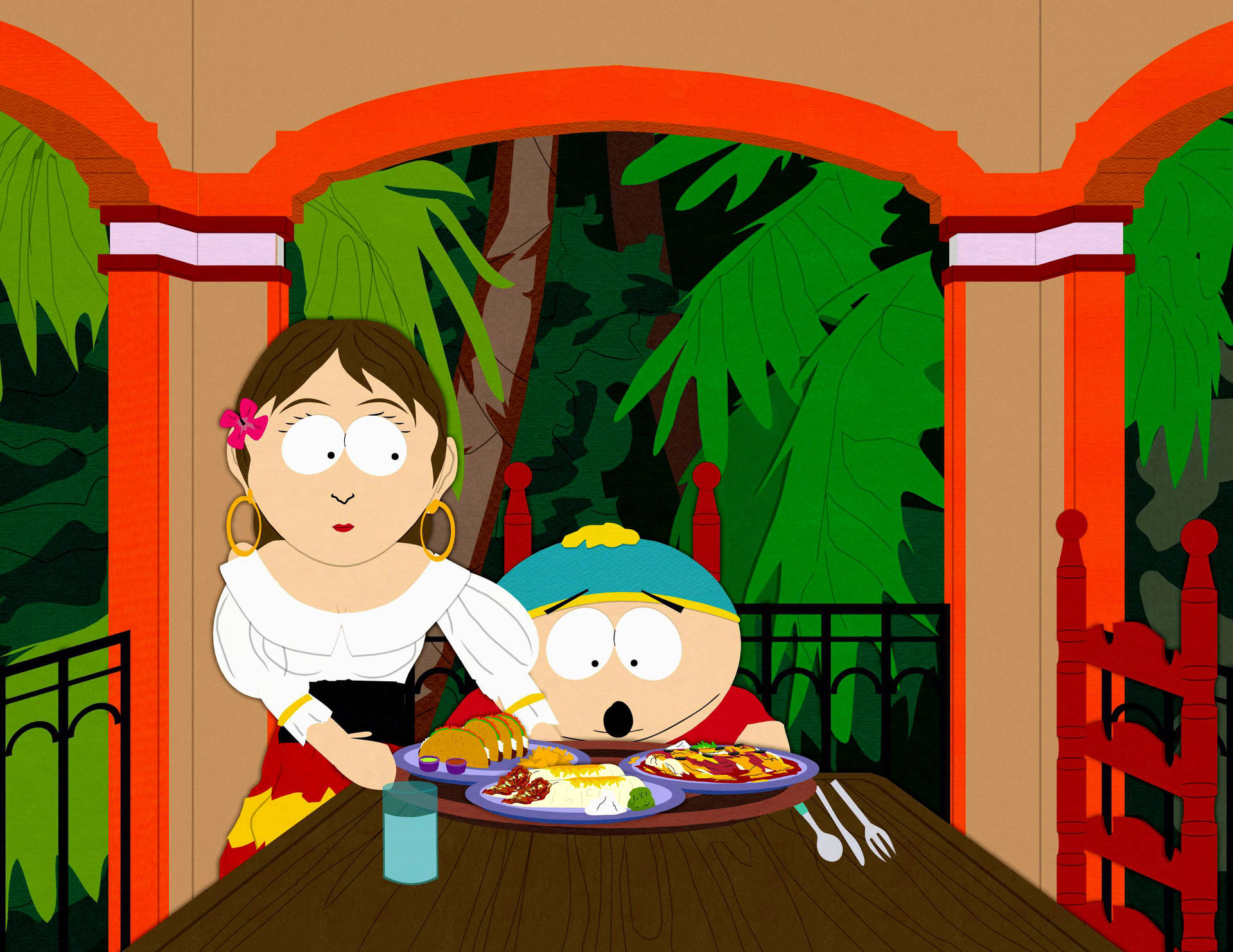 Eric Cartman Casa Bonita Episode Wallpaper