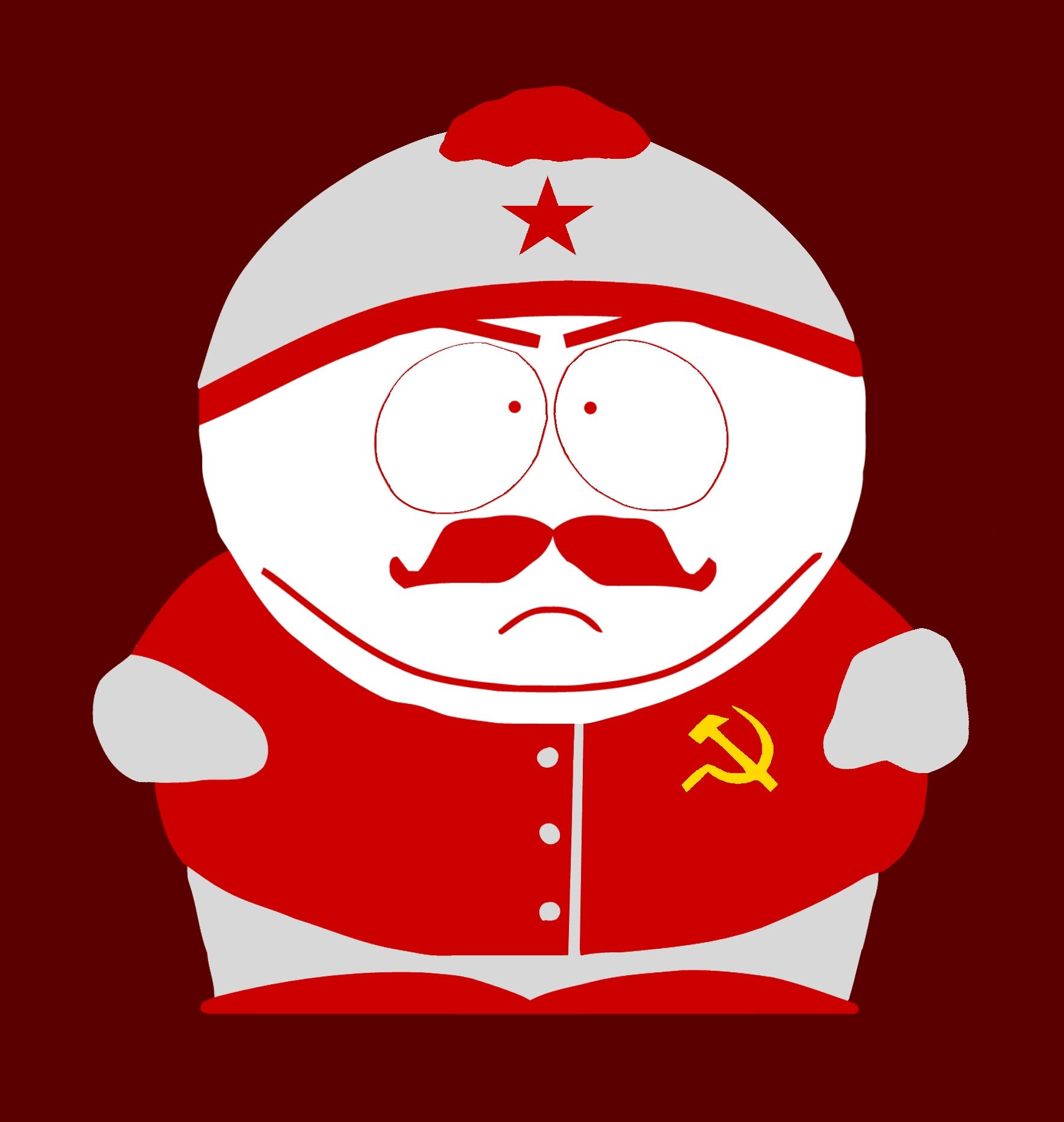 Eric Cartman Kommunistisk Karakter Tapet Wallpaper