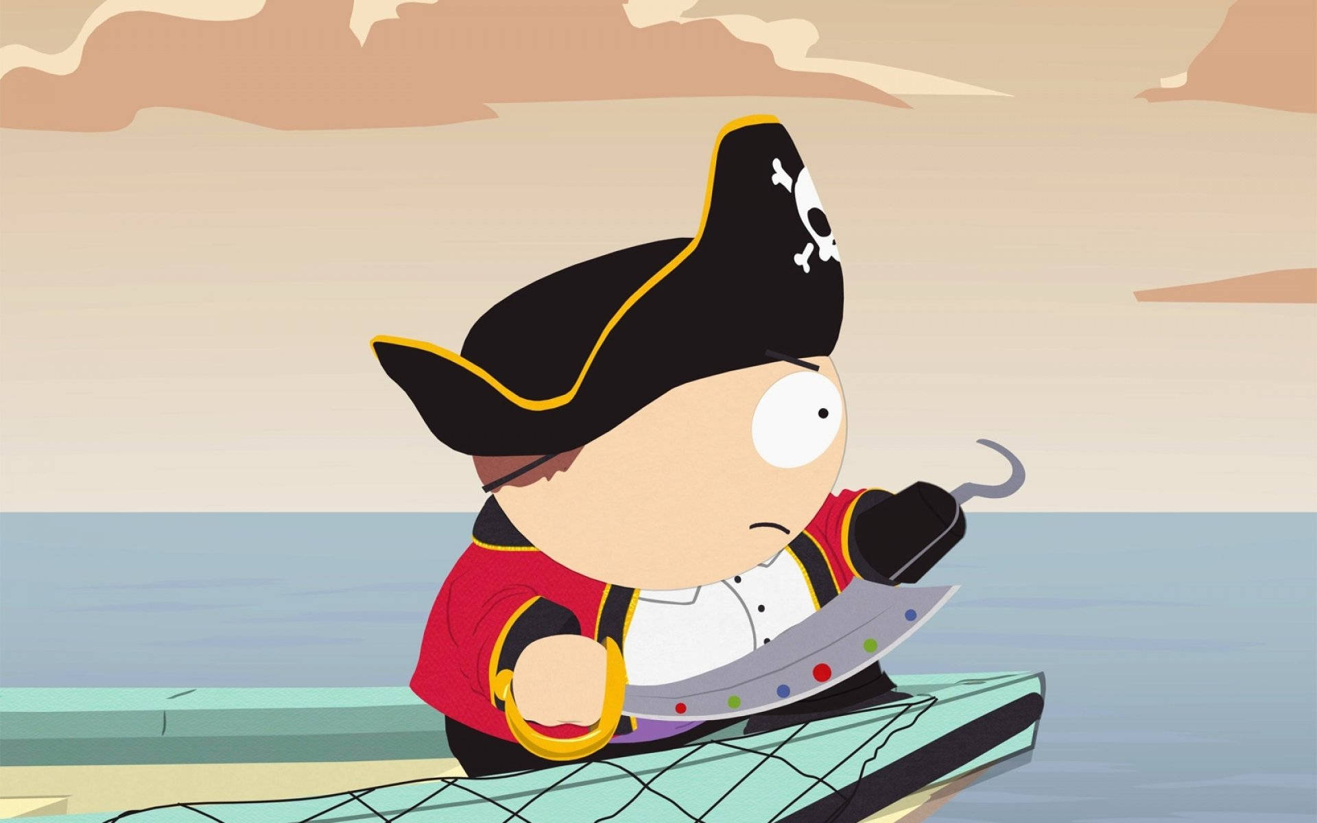 Eric Cartman Fatbeard Episode Wallpaper