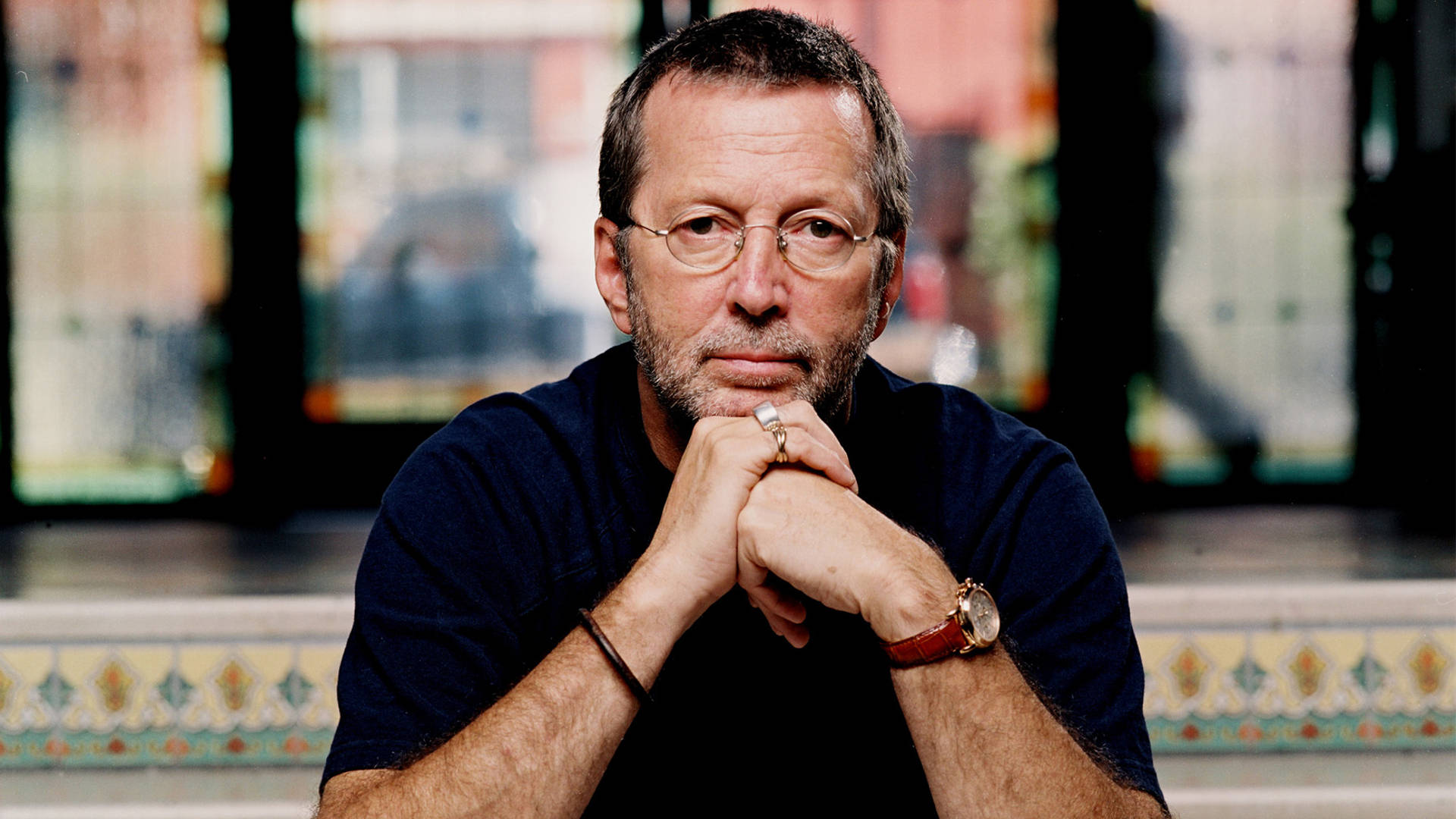 Retratomaravilloso De Eric Clapton Fondo de pantalla