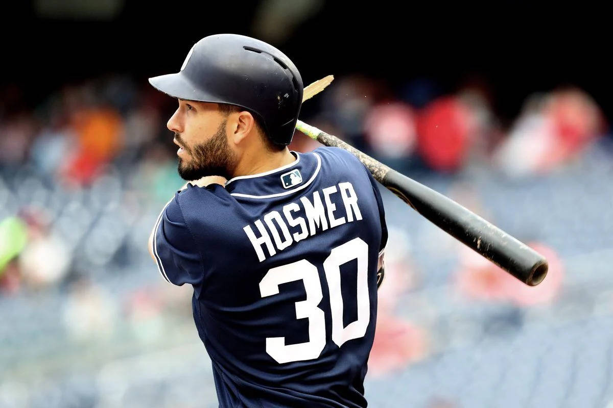 Eric Hosmer Met Knuppel Achtergrond