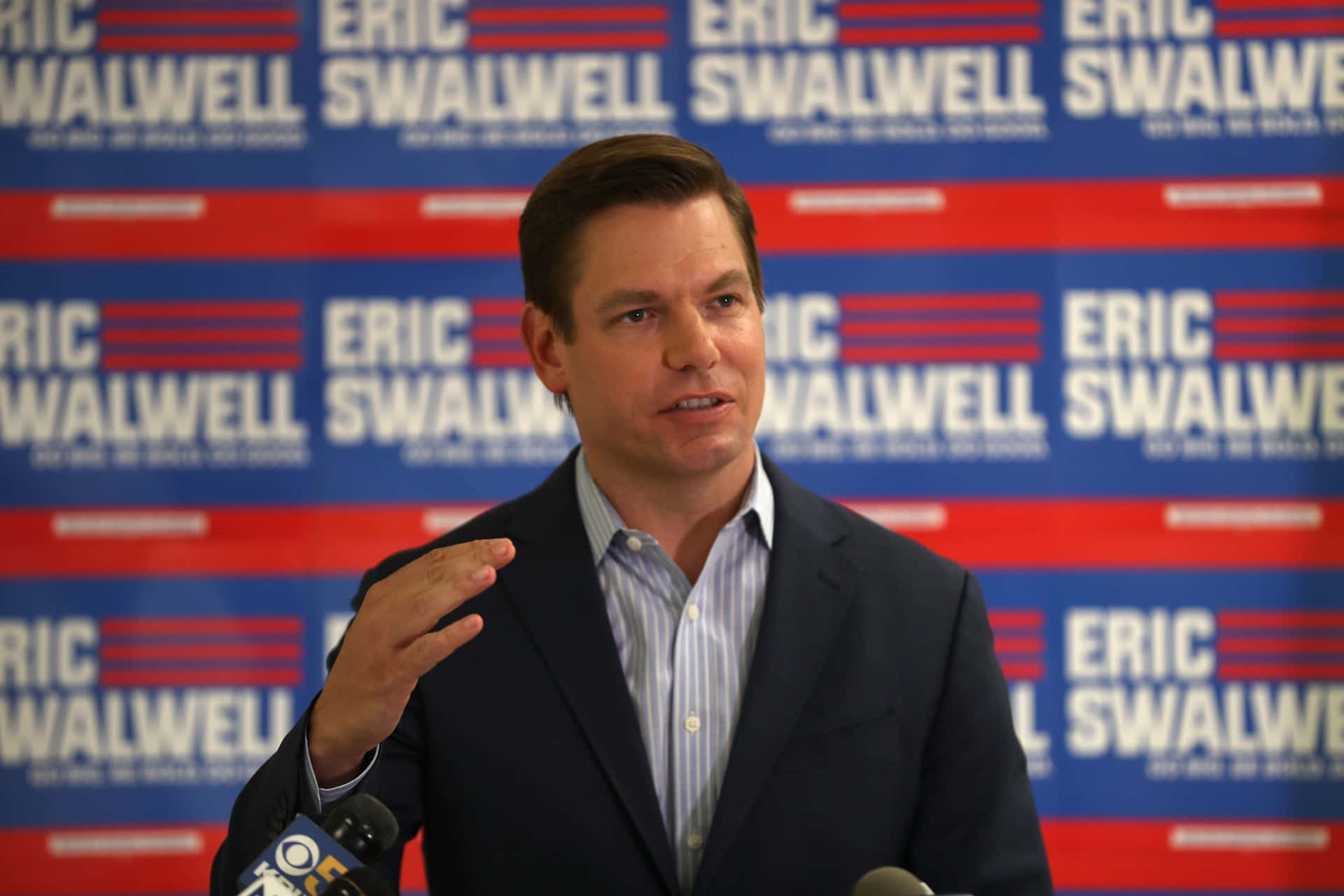 Eric Swalwell Speaking Event Wallpaper