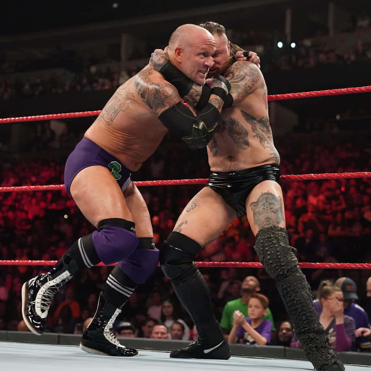 Eric Young Match Against Aleister Black Wallpaper