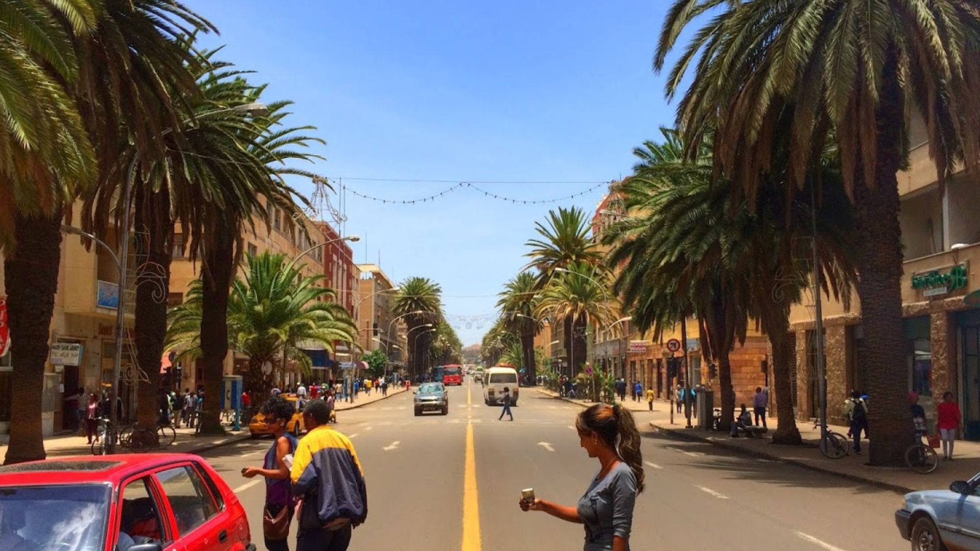 Eritrea Main Road Background