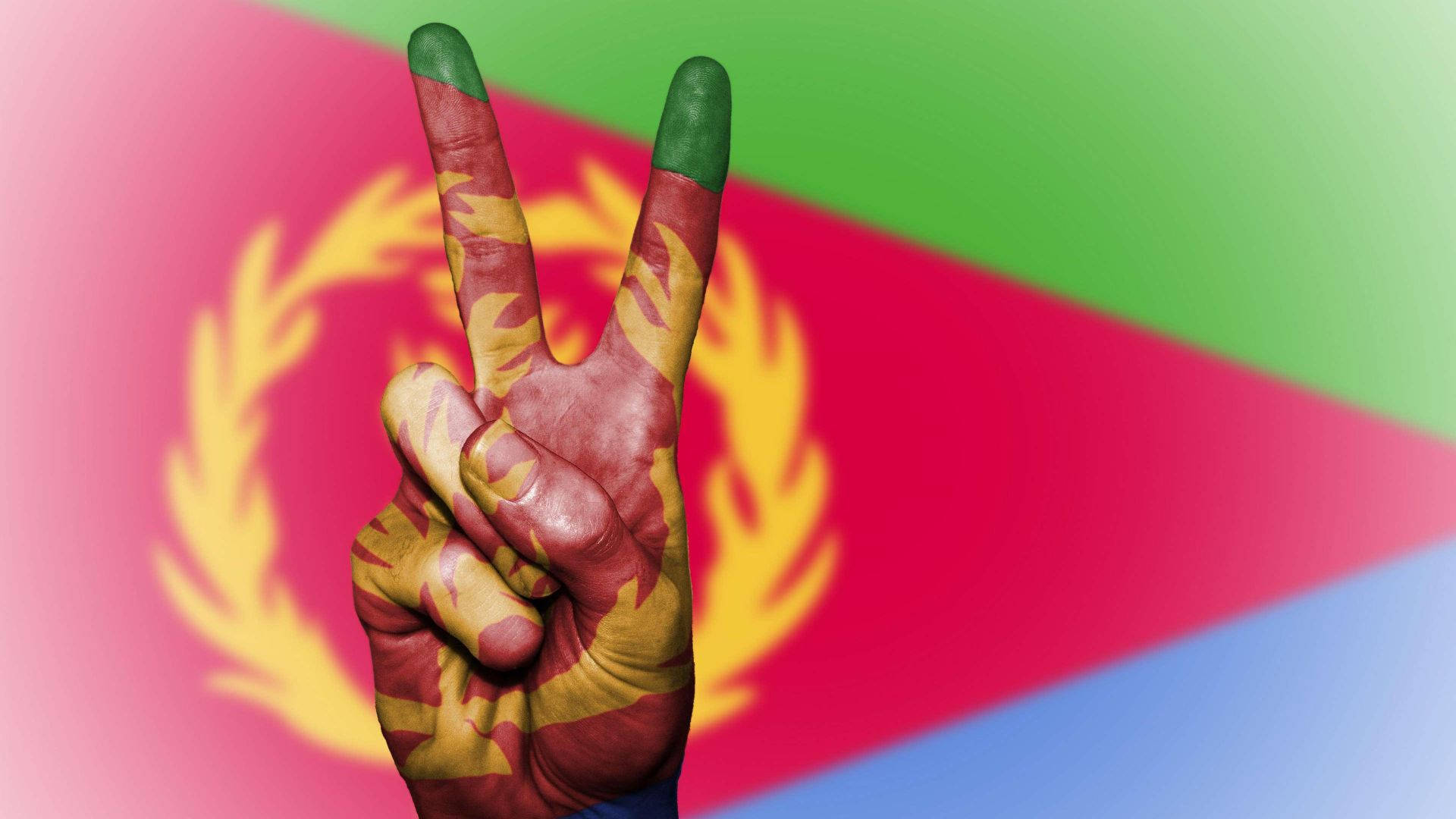 Eritrea Peace Sign Wallpaper