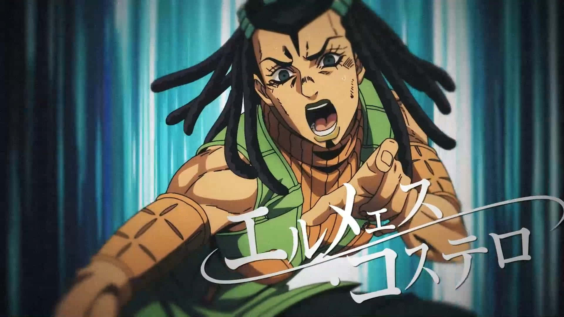 Ermes Costello Dari Jojo's Bizarre Adventure Wallpaper