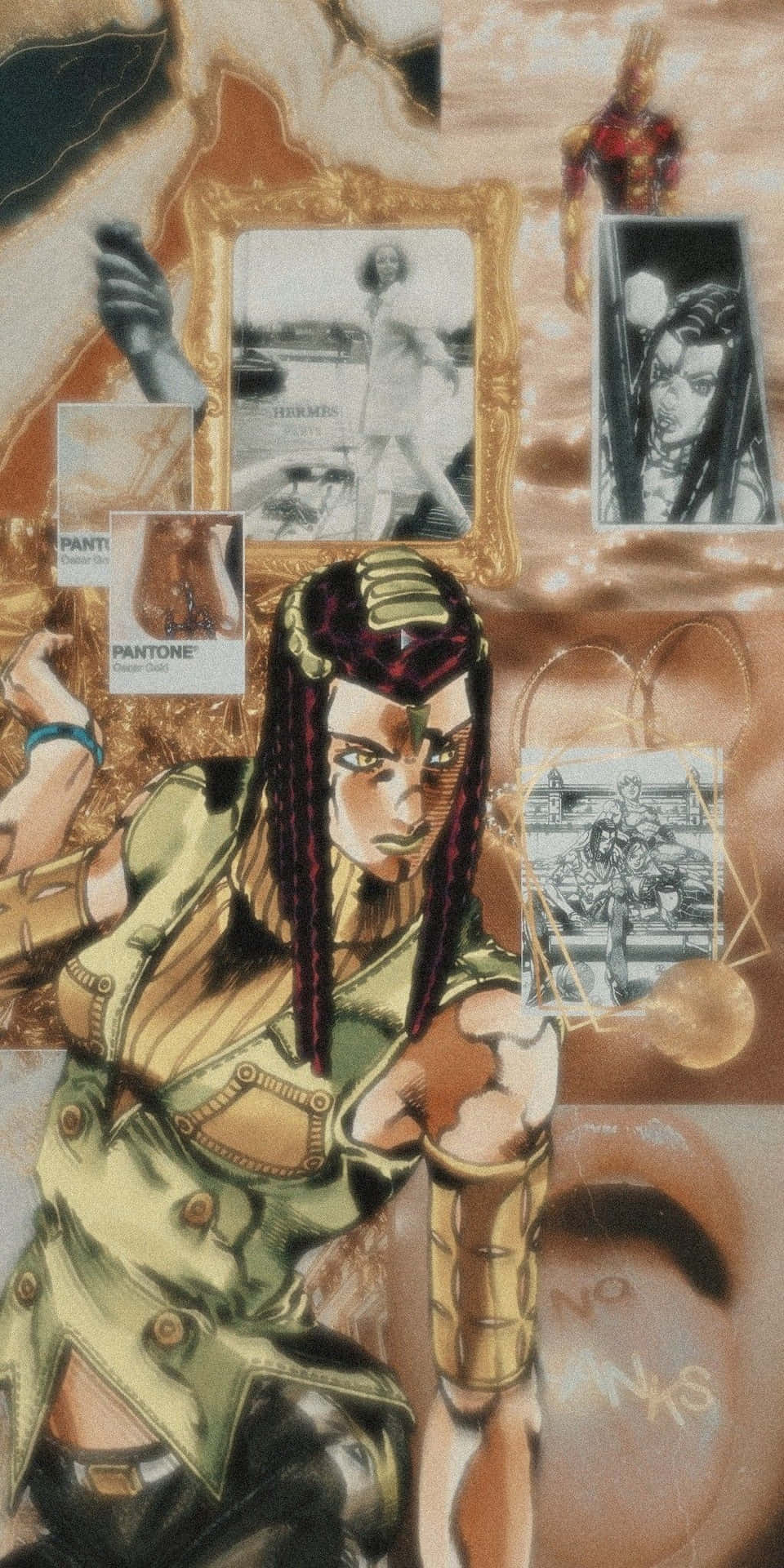 Ermes Costello Dari Jojo's Bizarre Adventure Wallpaper