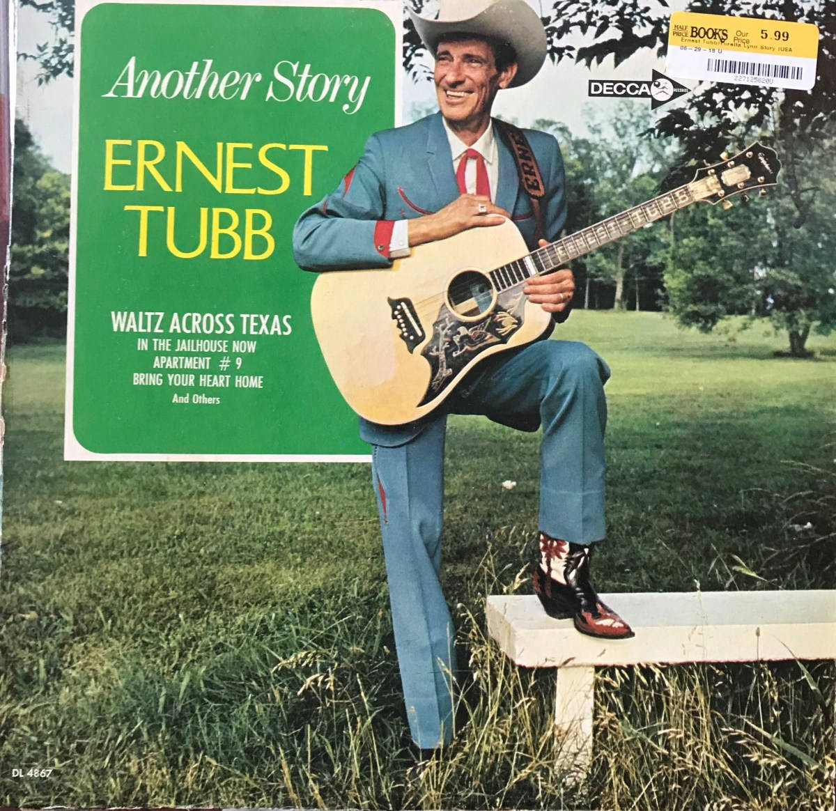 Ernest Tubb Another Story Album Cover billede Wallpaper