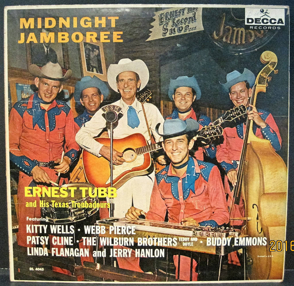 Ernest Tubb Midnight Jamboree Album. Wallpaper