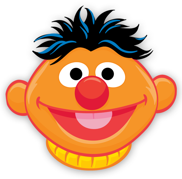 Ernie Sesame Street Character PNG