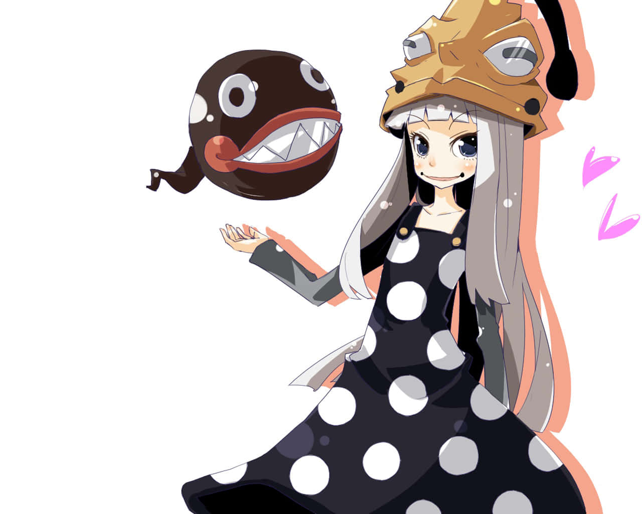 Eruka Frog En Mizune Soul Eater Achtergrond