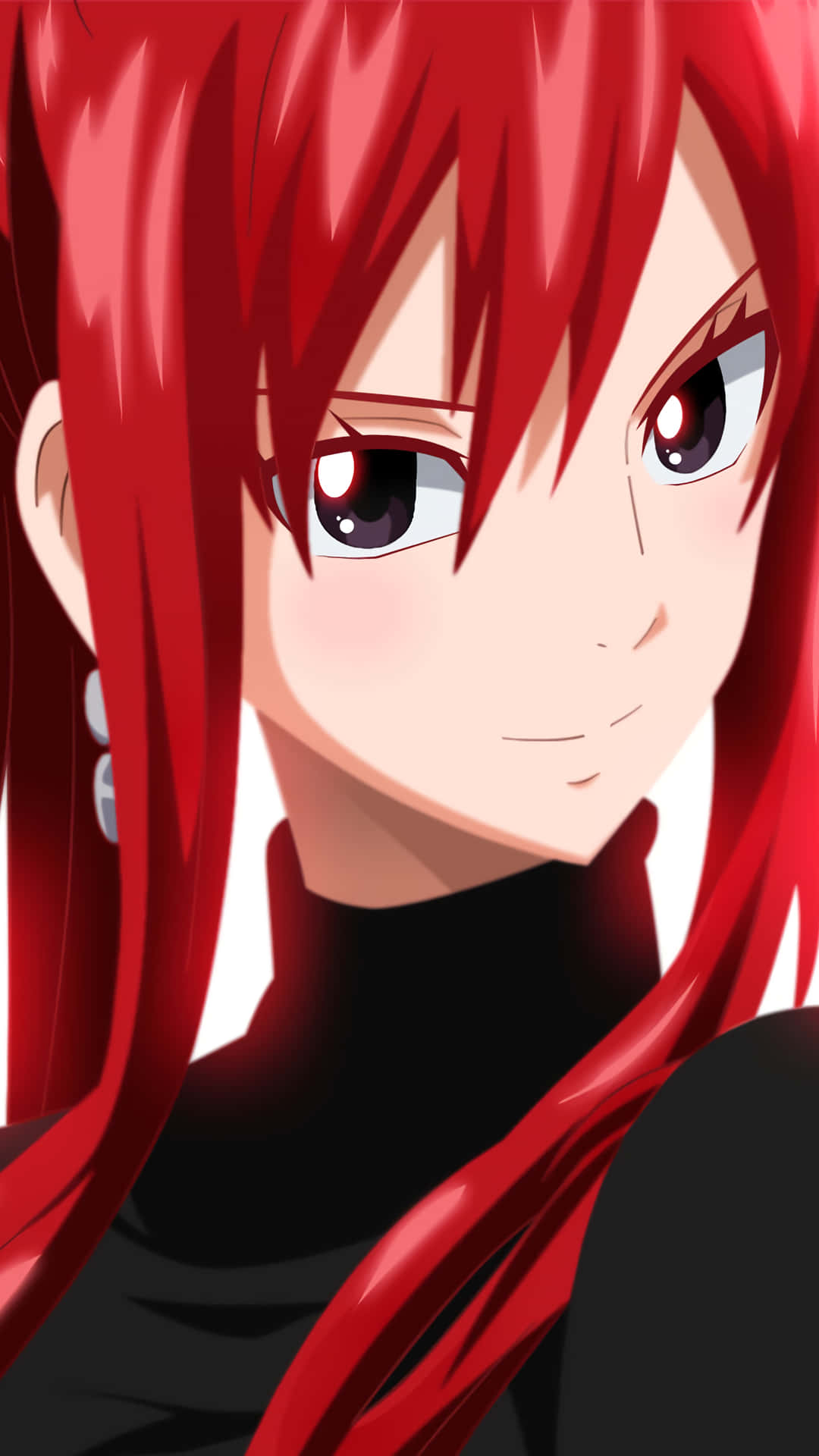 Erza Scarlet ready to fight Wallpaper