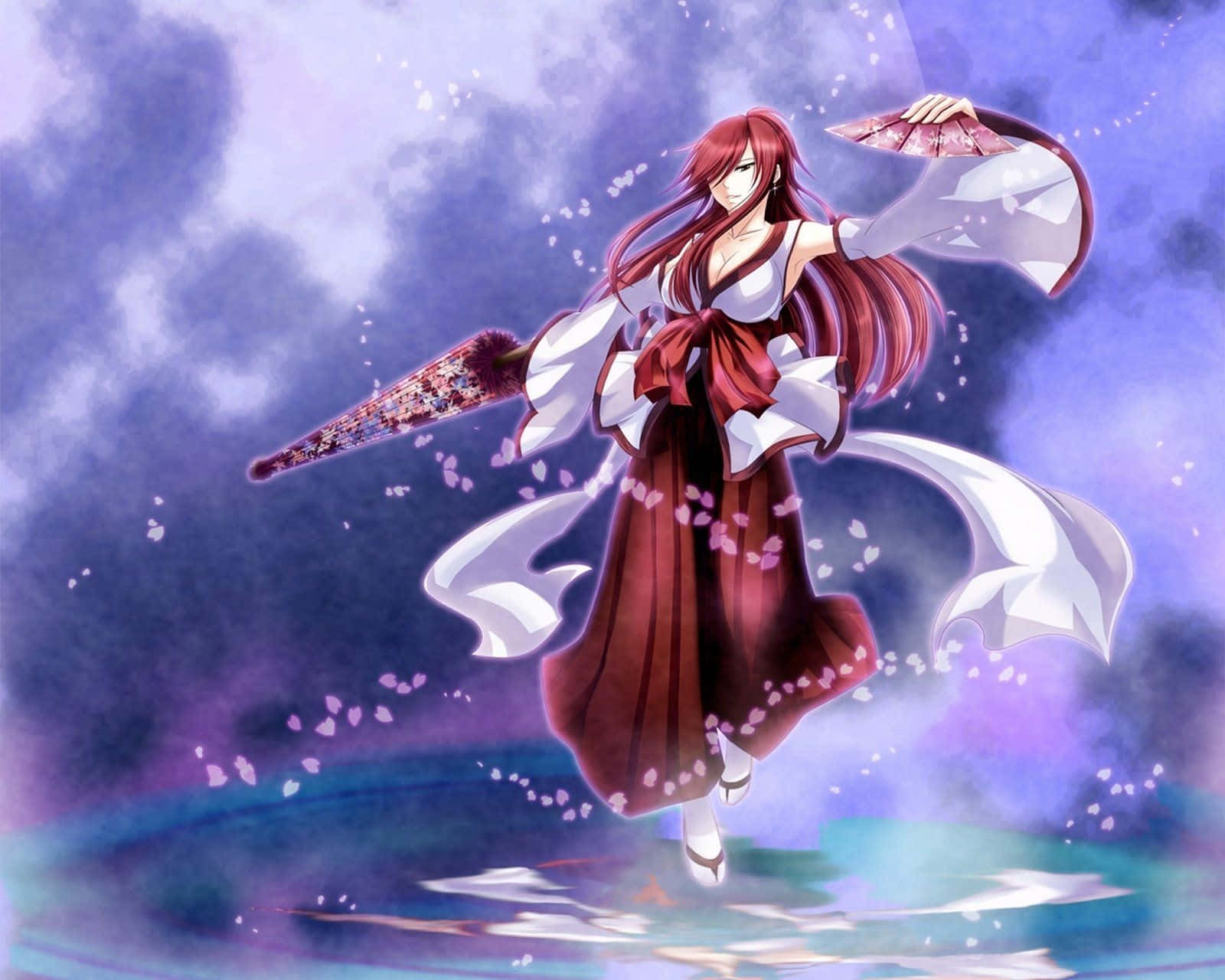 The Spectacular Erza Scarlet Wallpaper
