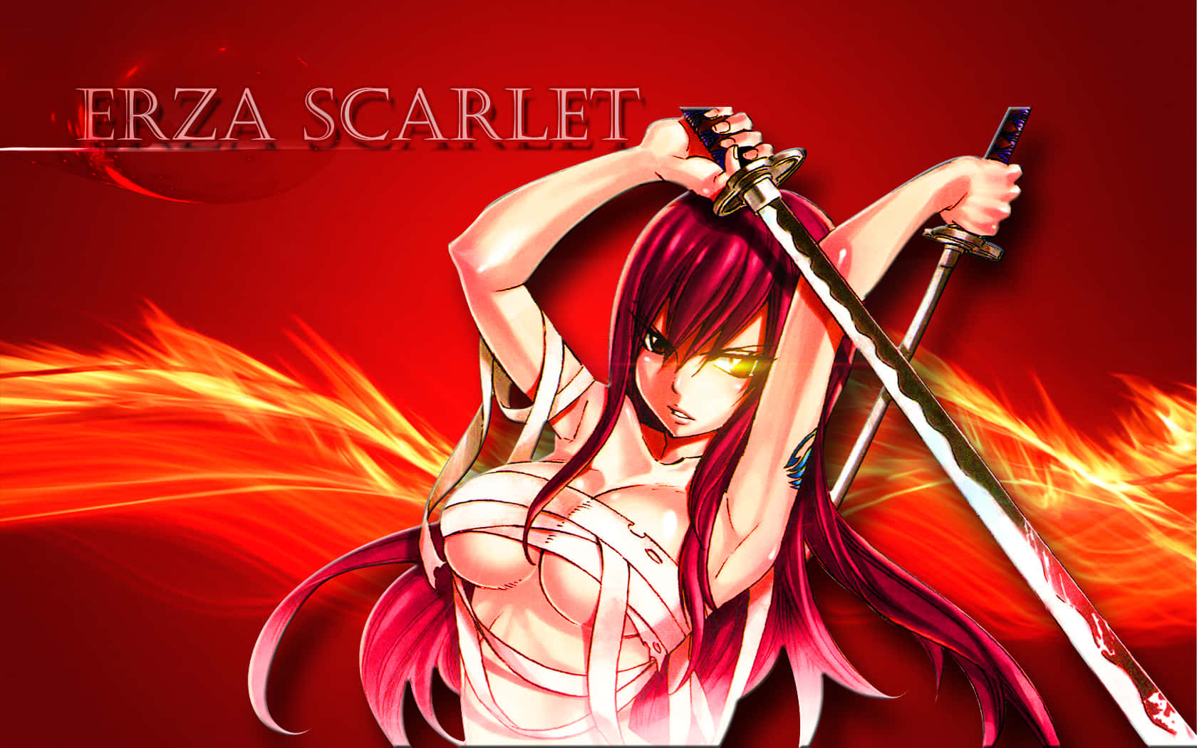 Erza Scarlet Of Fairy Tail Wallpaper