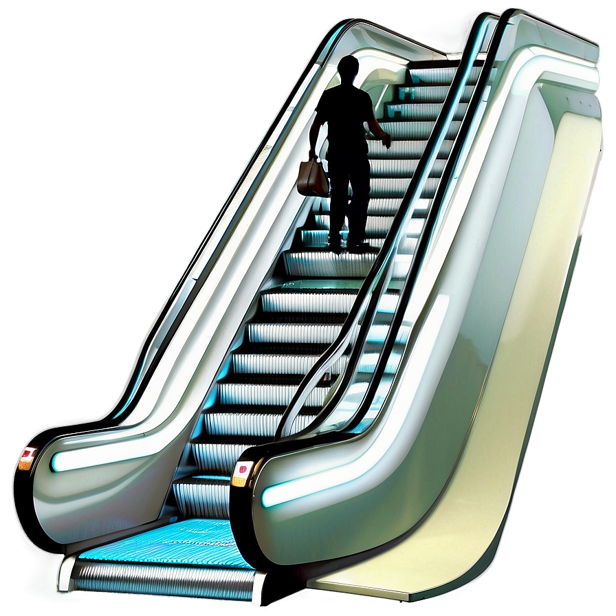 Escalator In Motion Png Nhx10 PNG