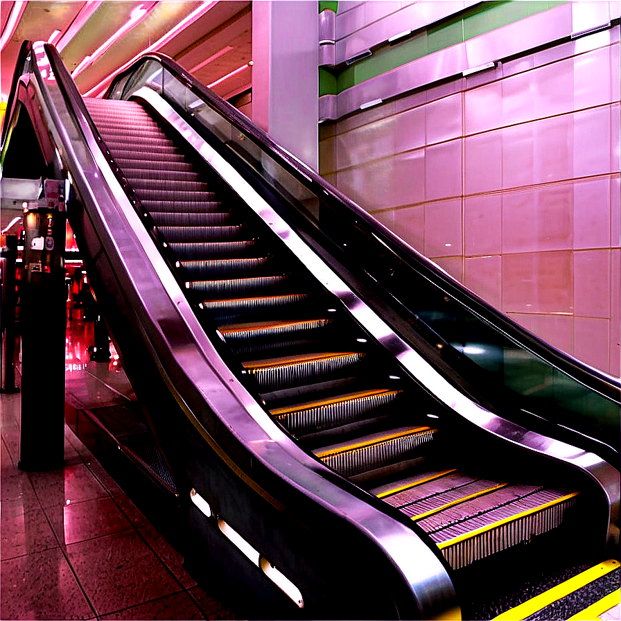 Download Escalator Interior Architecture Png Ngs54 | Wallpapers.com