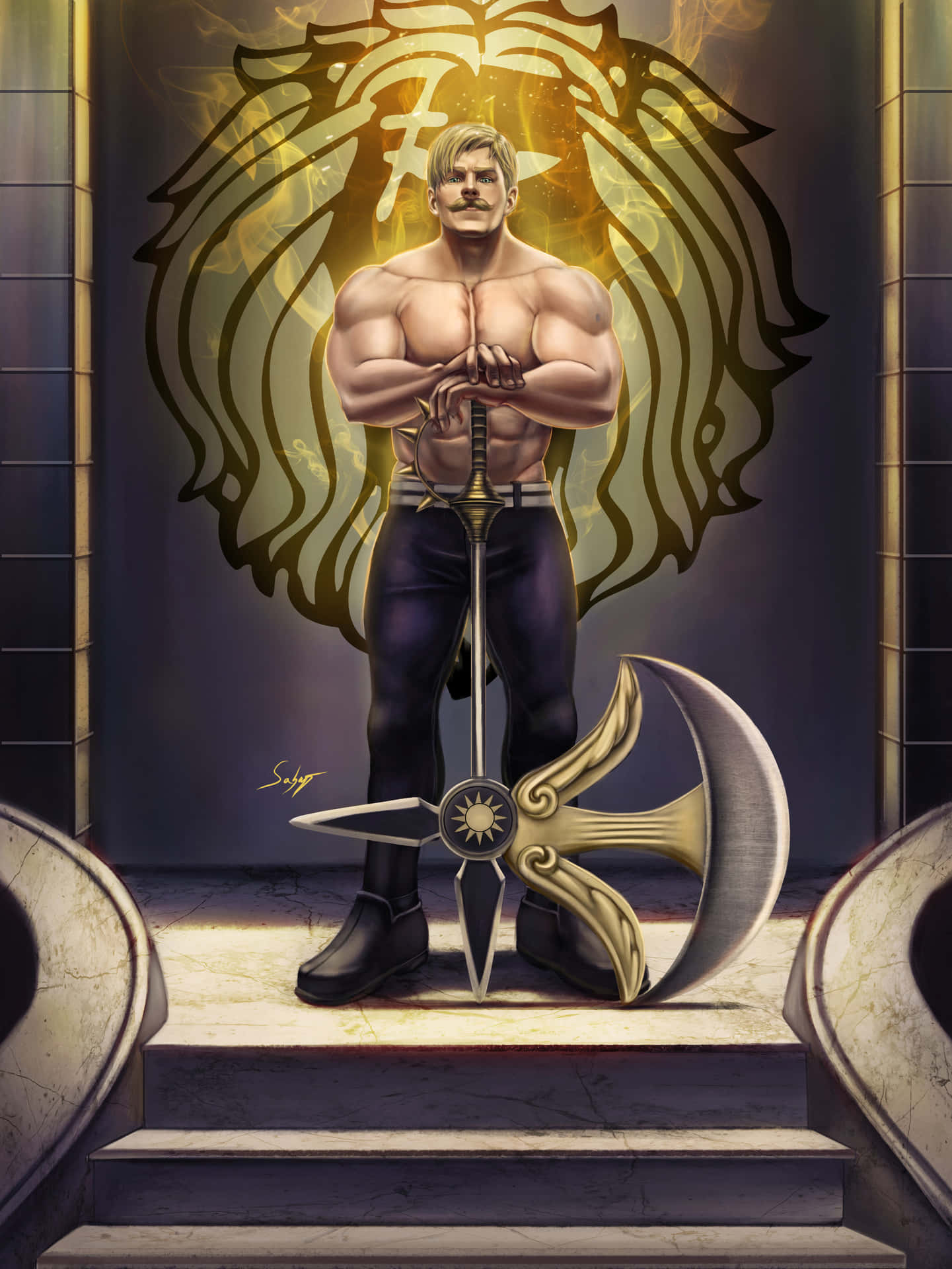 The Strongest Man in The Seven Deadly Sins - Escanor