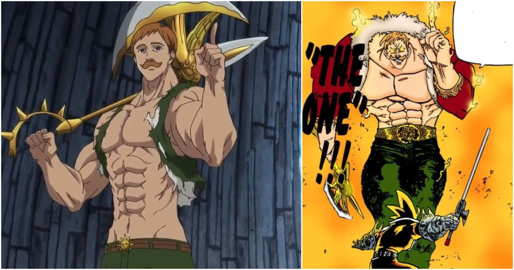The Lion's Pride: Escanor from the Seven Deadly Sins