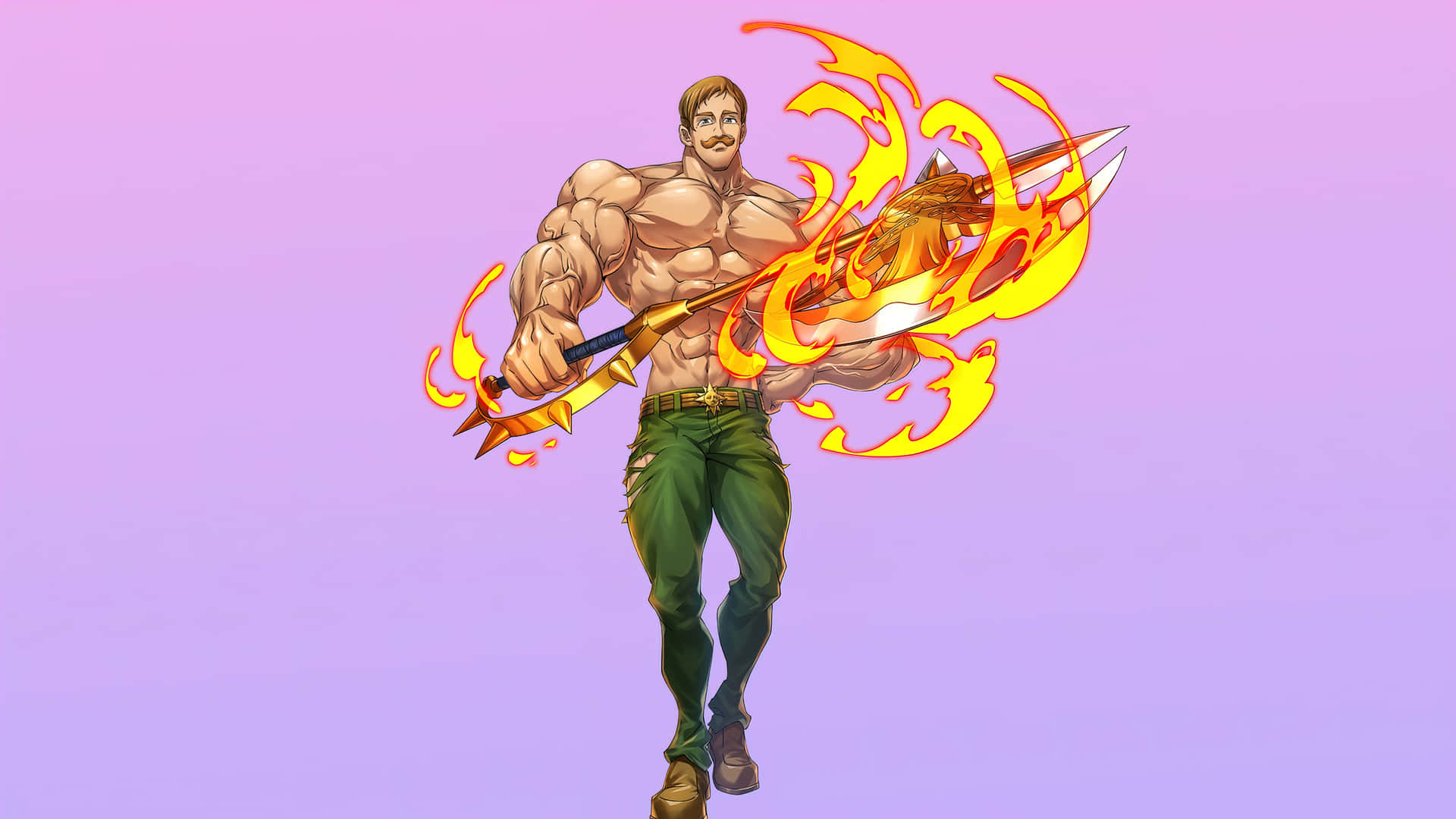 The Brave Escanor of The Seven Deadly Sins