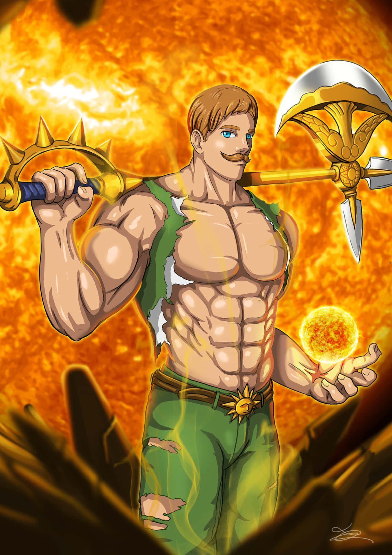 Escanor, The One with Unparalleled Strength