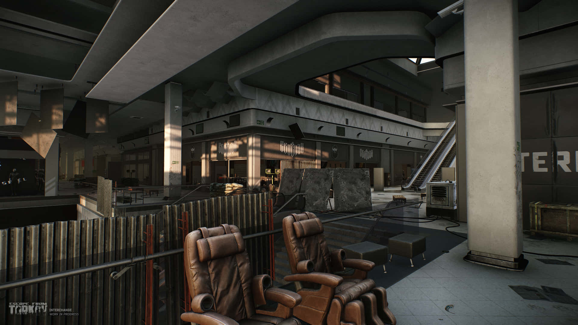 Escape From Tarkov_ Interchange Mall Interior Wallpaper