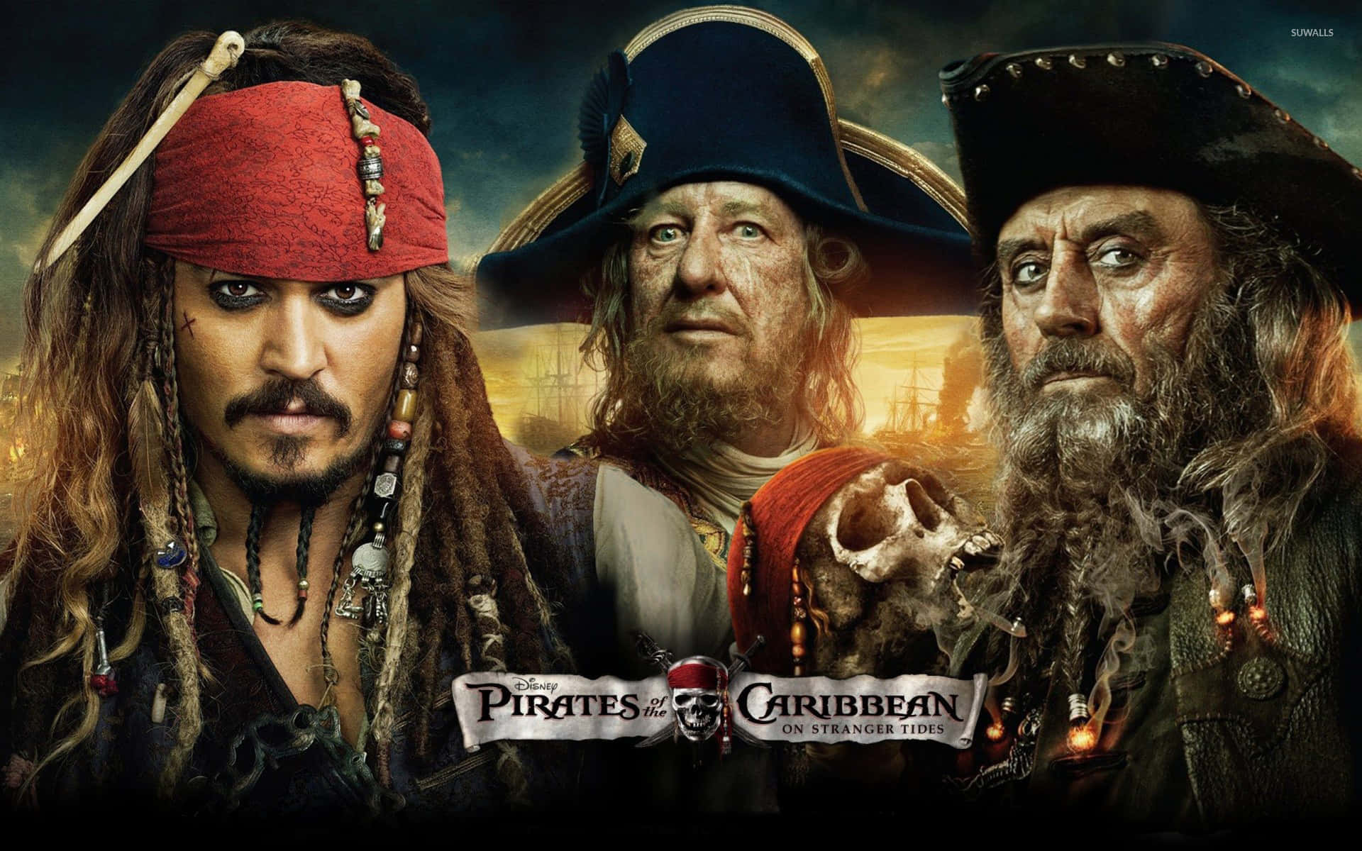Escenacautivadora De Piratas Del Caribe
