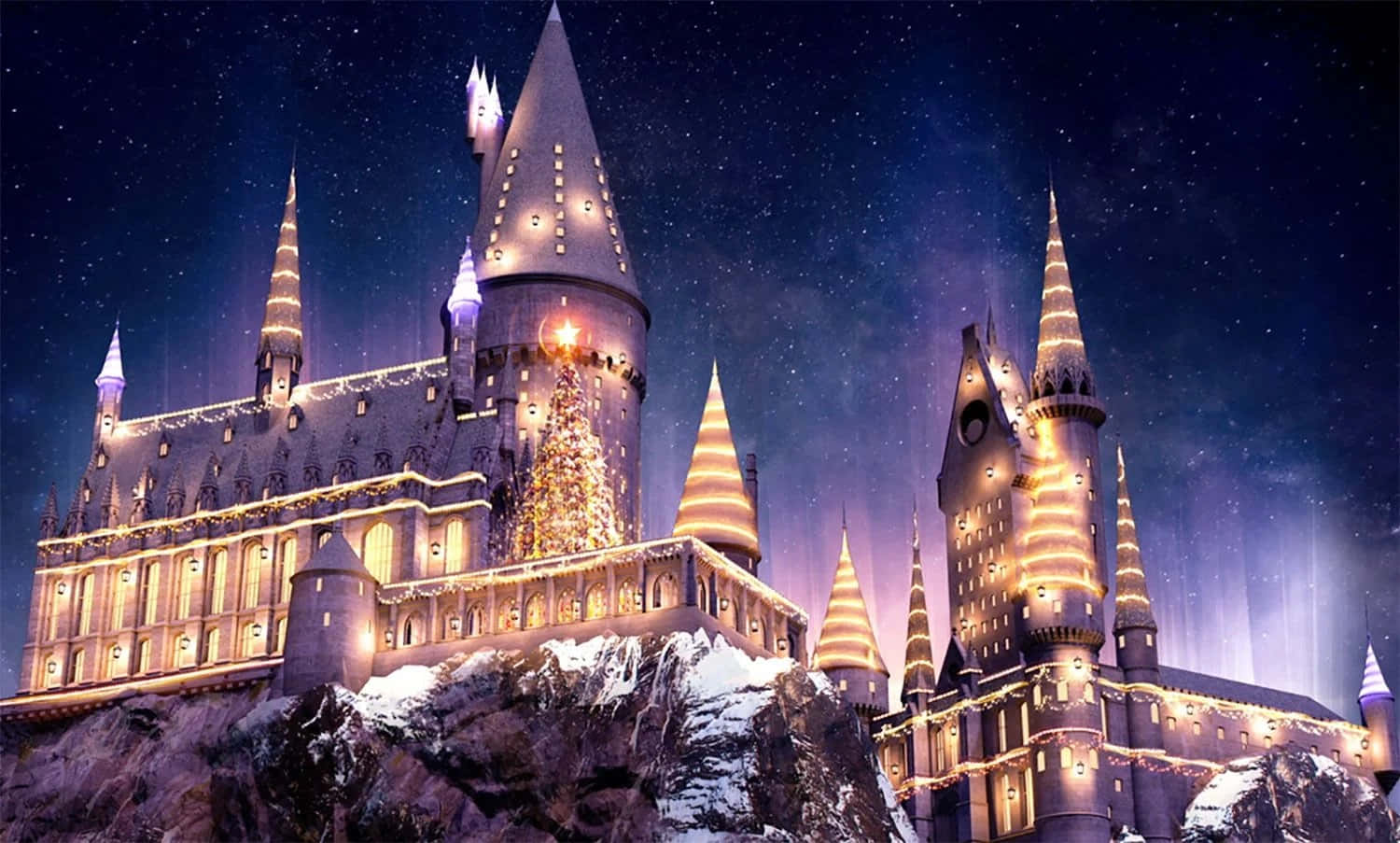 Escenamágica De Harry Potter En Navidad