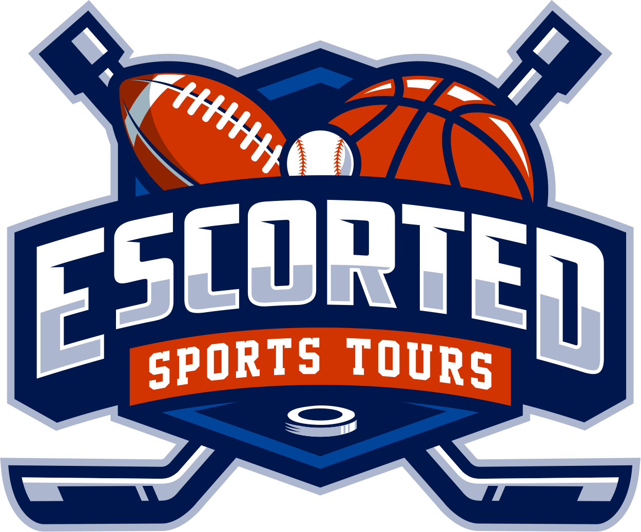 Escorted Sports Tours Logo PNG