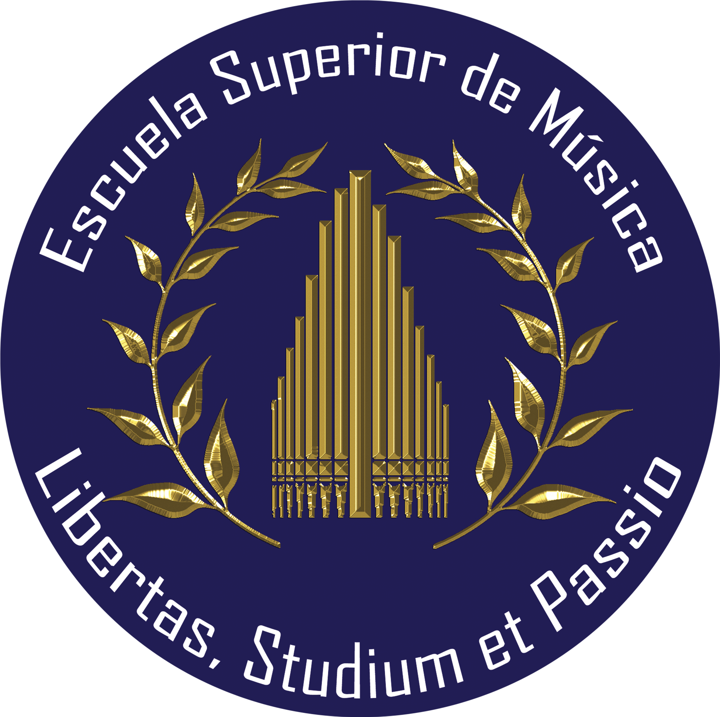 Escuela Superiorde Musica Emblem PNG