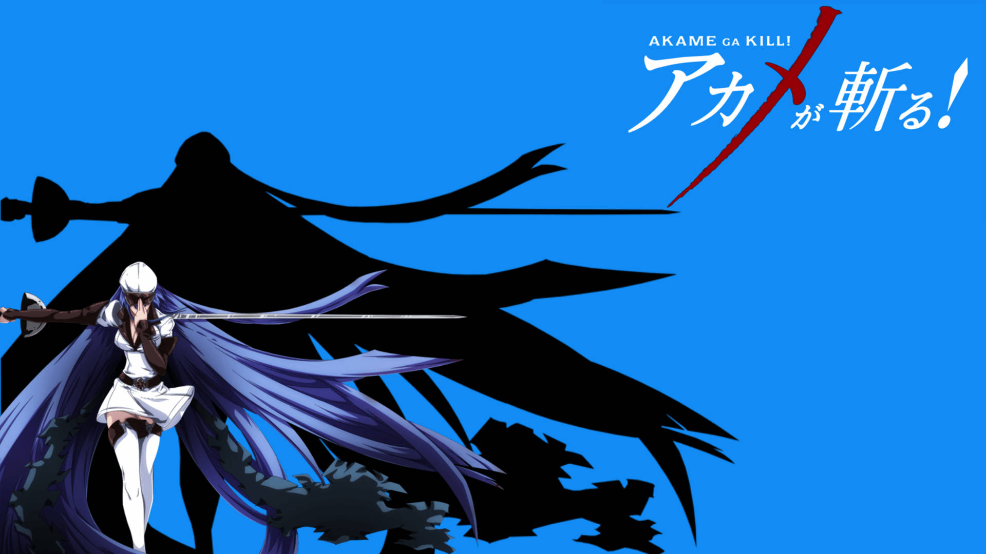 Esdeath With Silhouette Wallpaper