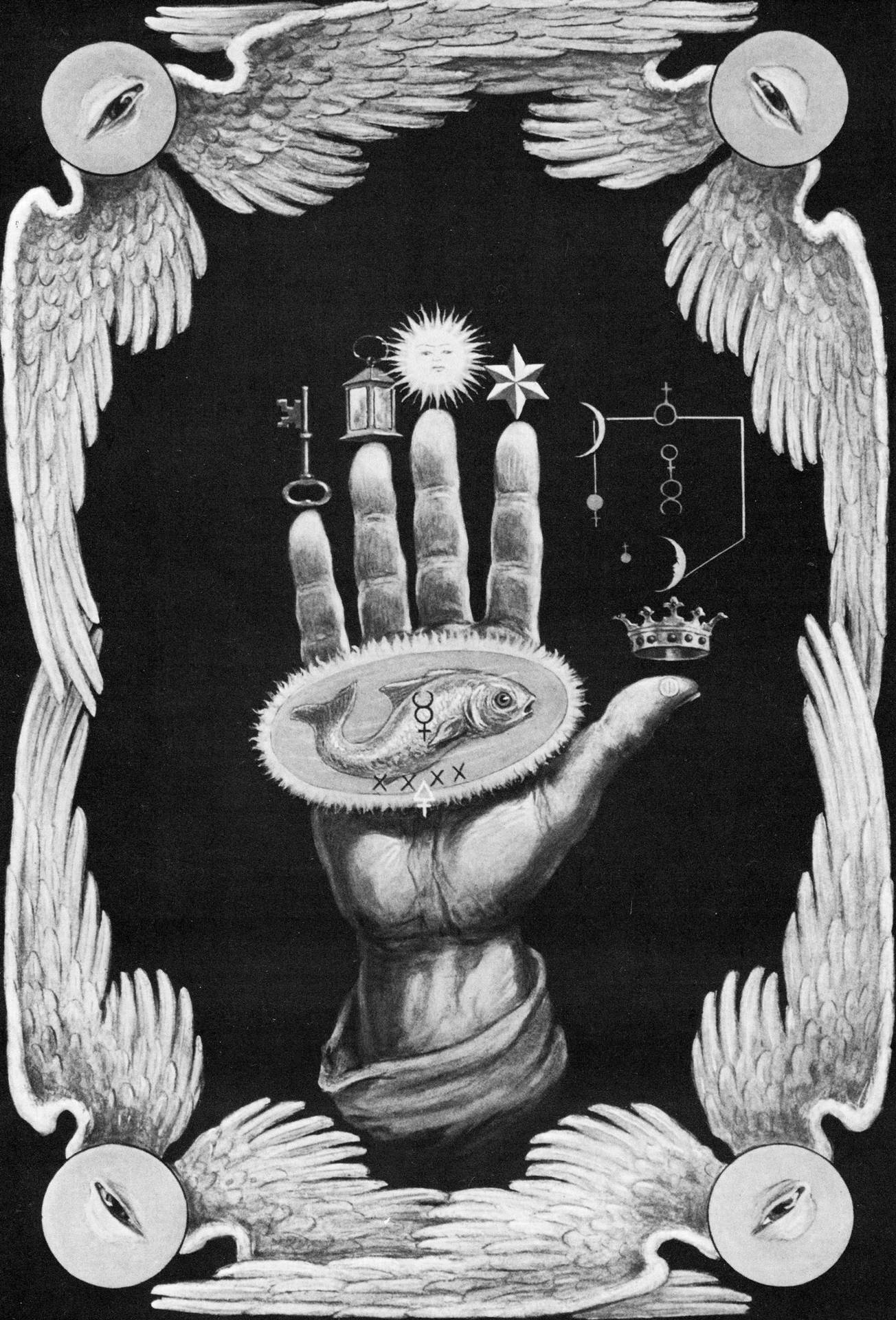 Esoteric Hand Of The Mysteries Wallpaper