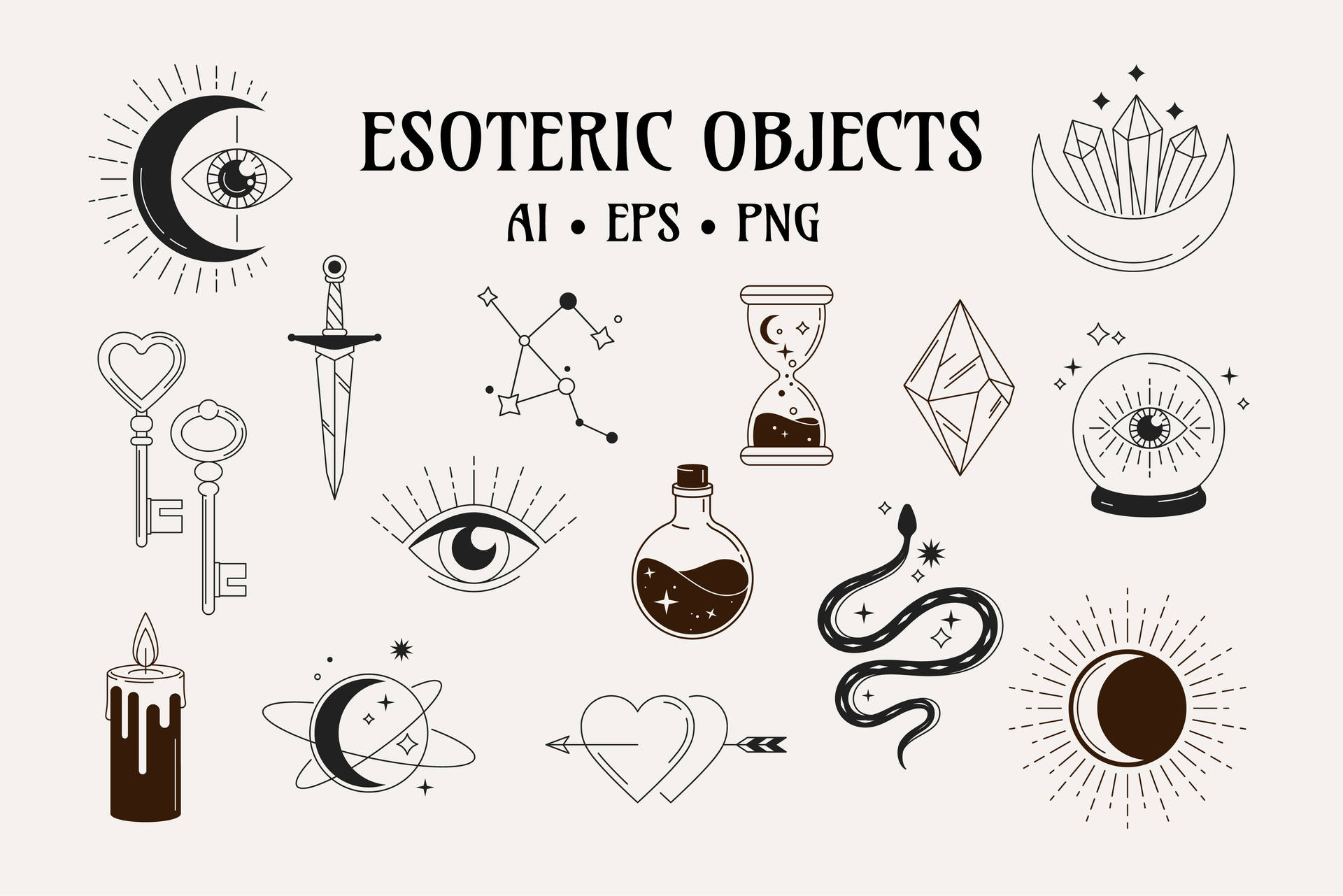 Esoteric Objects Wallpaper