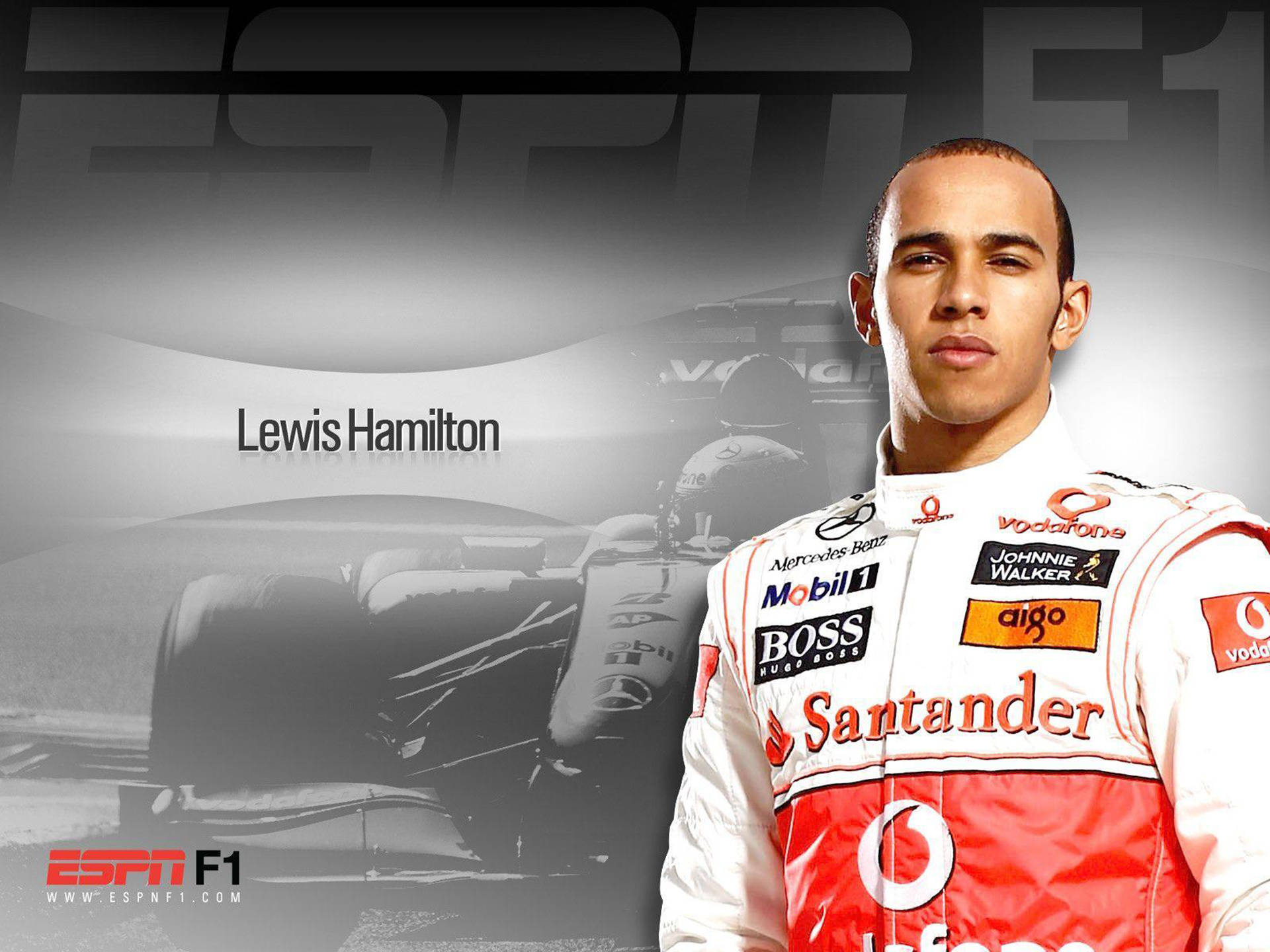 ESPN F1 Lewis Hamilton Wallpaper