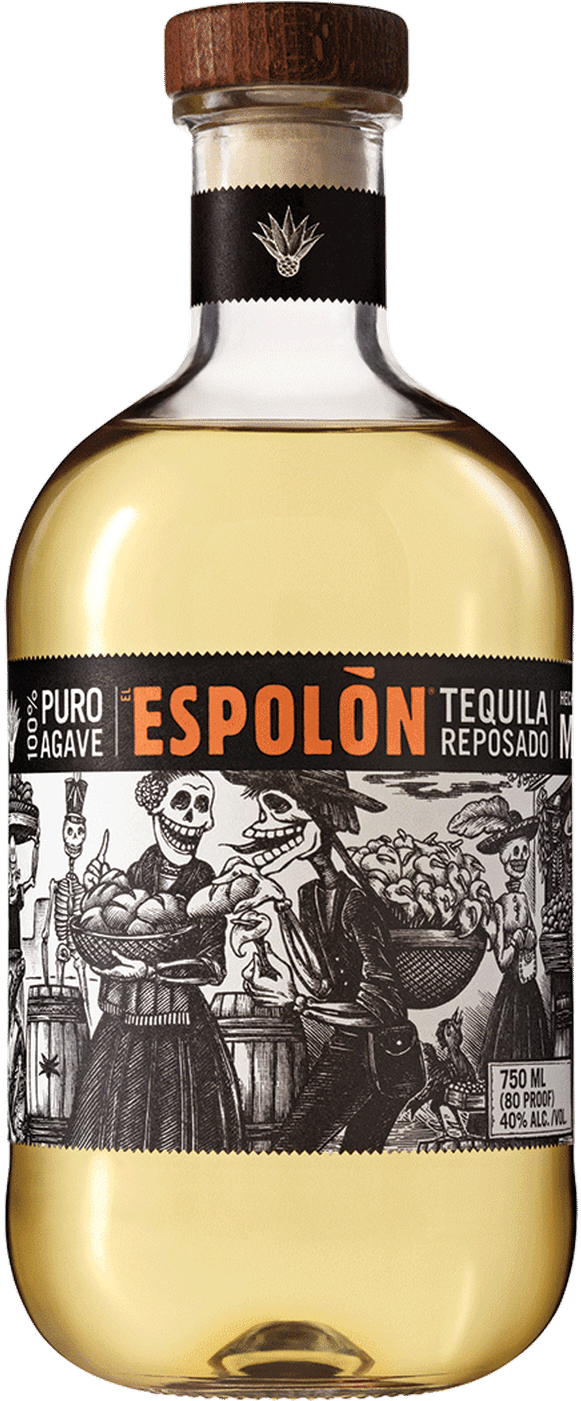 Espolon Reposado Tequila Bottle PNG