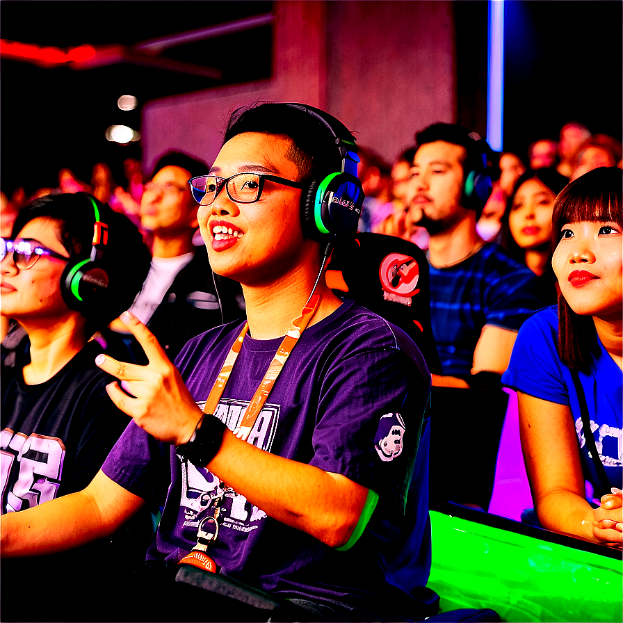 Esports Tournament Fans Png 06242024 PNG