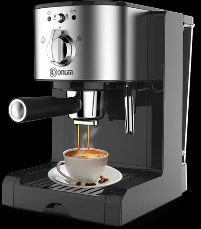 Espresso Machinein Action.jpg PNG