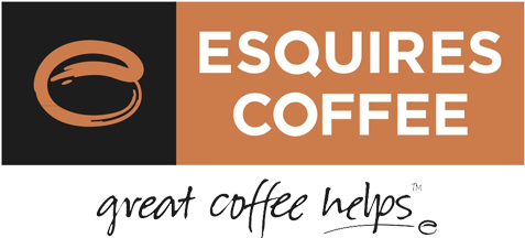 Esquires Coffee Logowith Tagline PNG