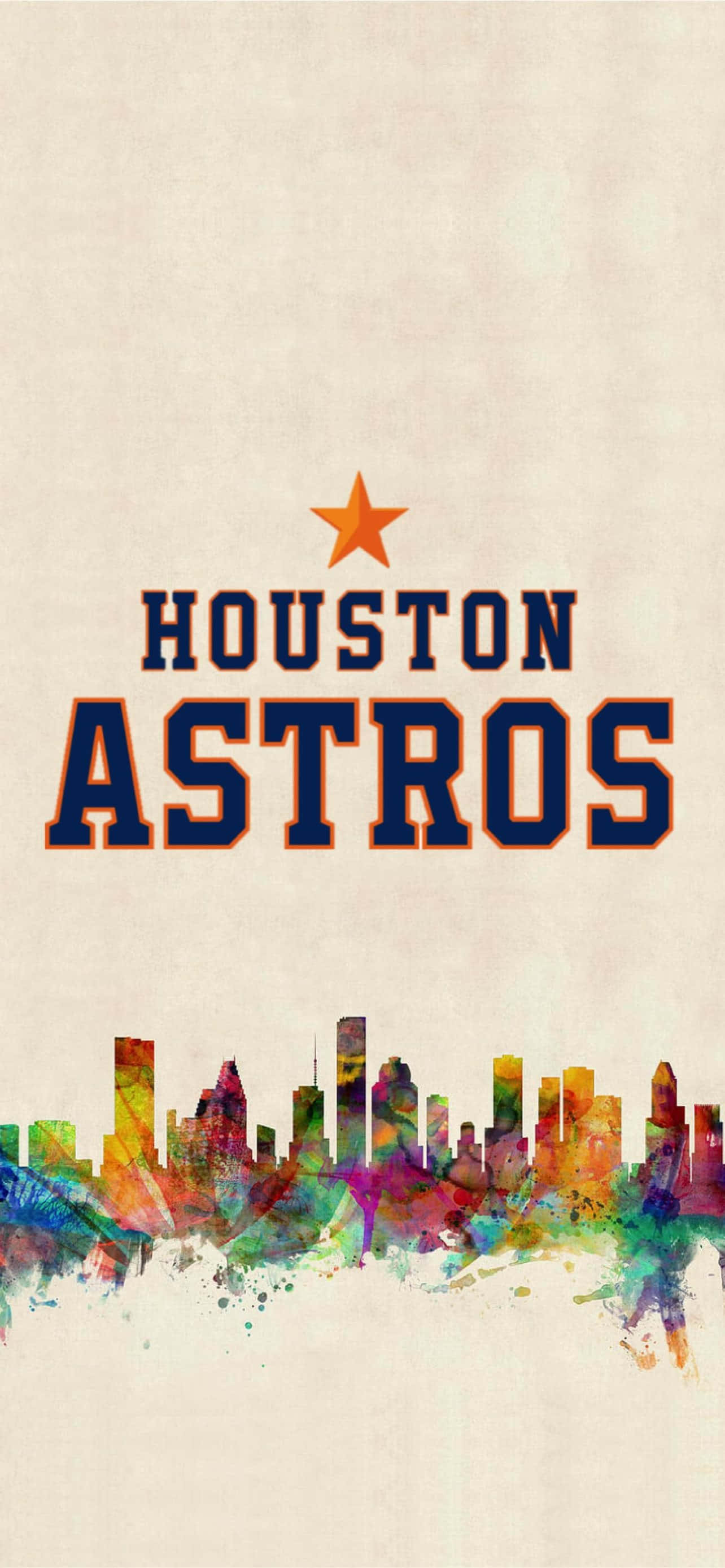 Estadiodel Equipo De Béisbol Houston Astros Durante Un Juego Nocturno.