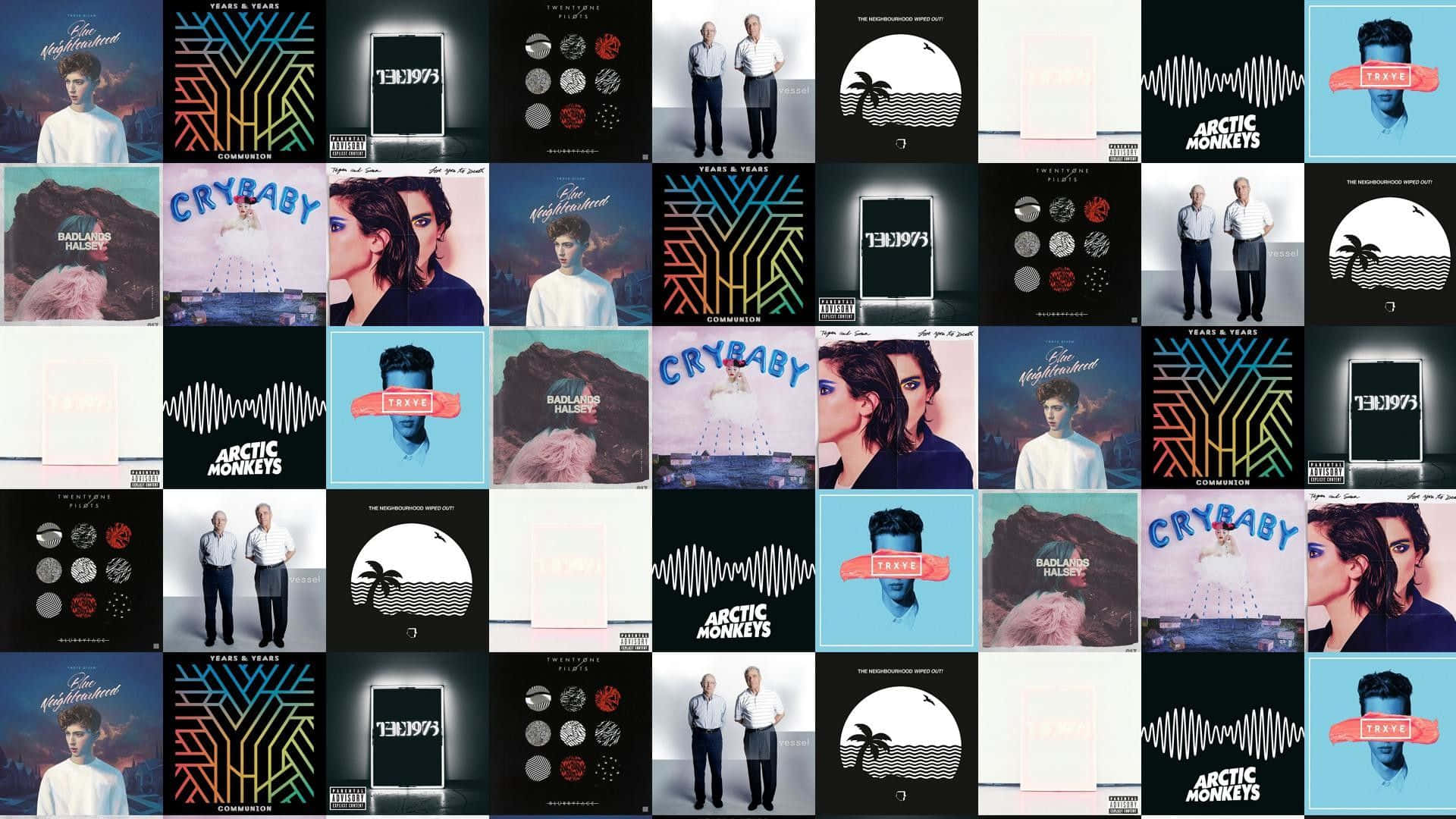 Estetiskkollage 1920 X 1080 Bakgrund