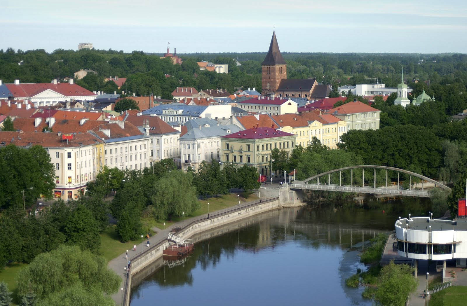 Estonia City Of Tartu Wallpaper