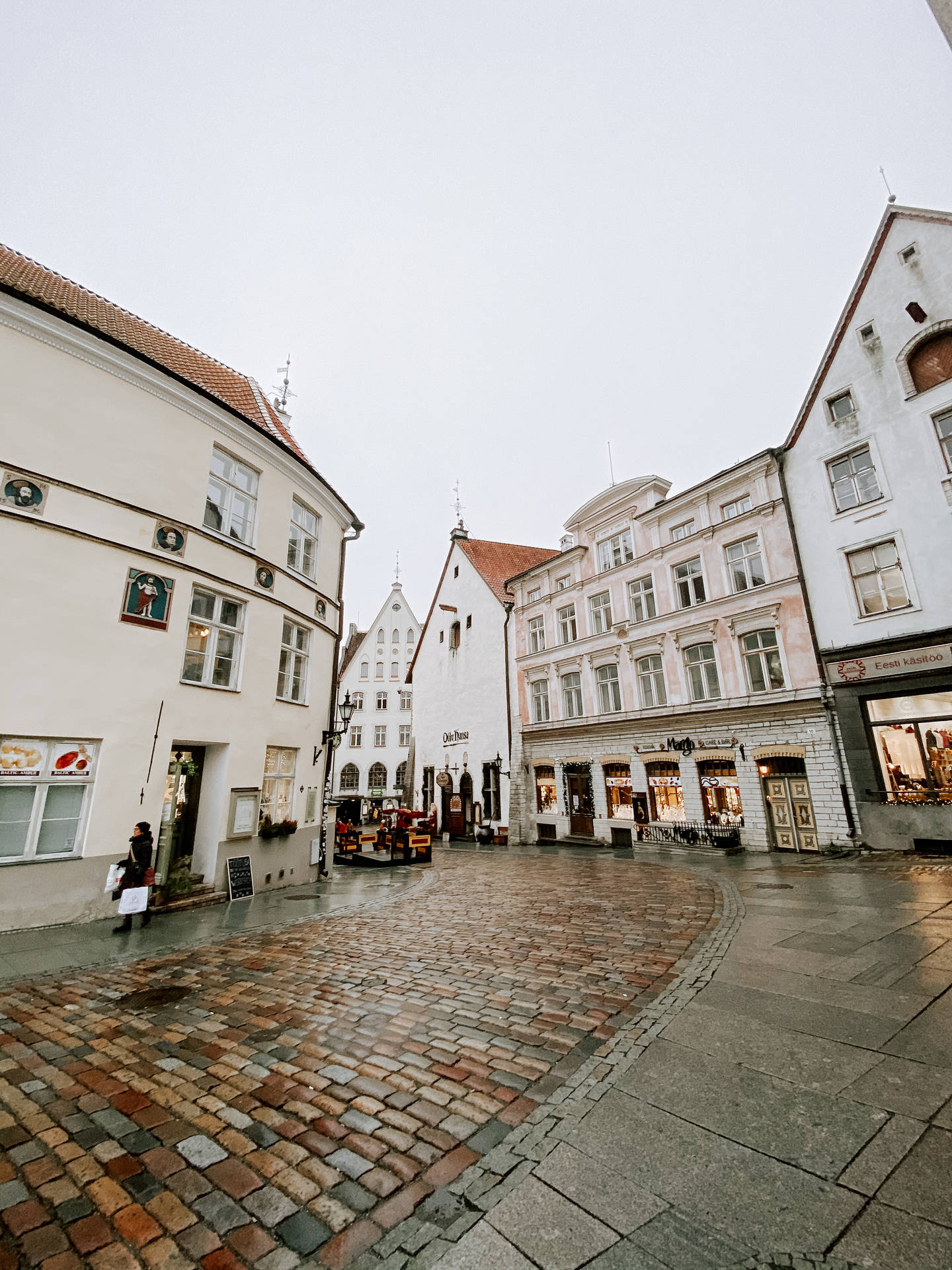 Estonia Municipio Di Tallinn Sfondo
