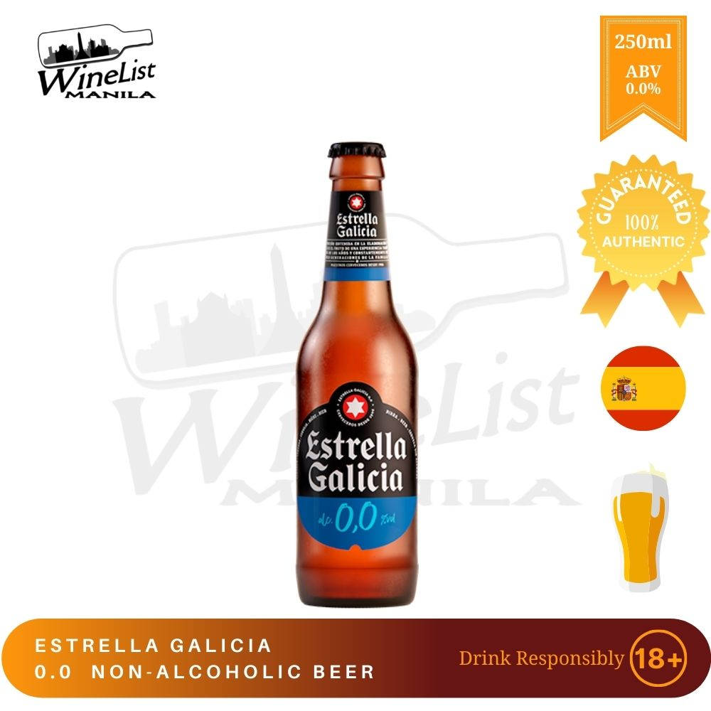 Estrella Galicia Beer Zero Alcohol Ad Wallpaper