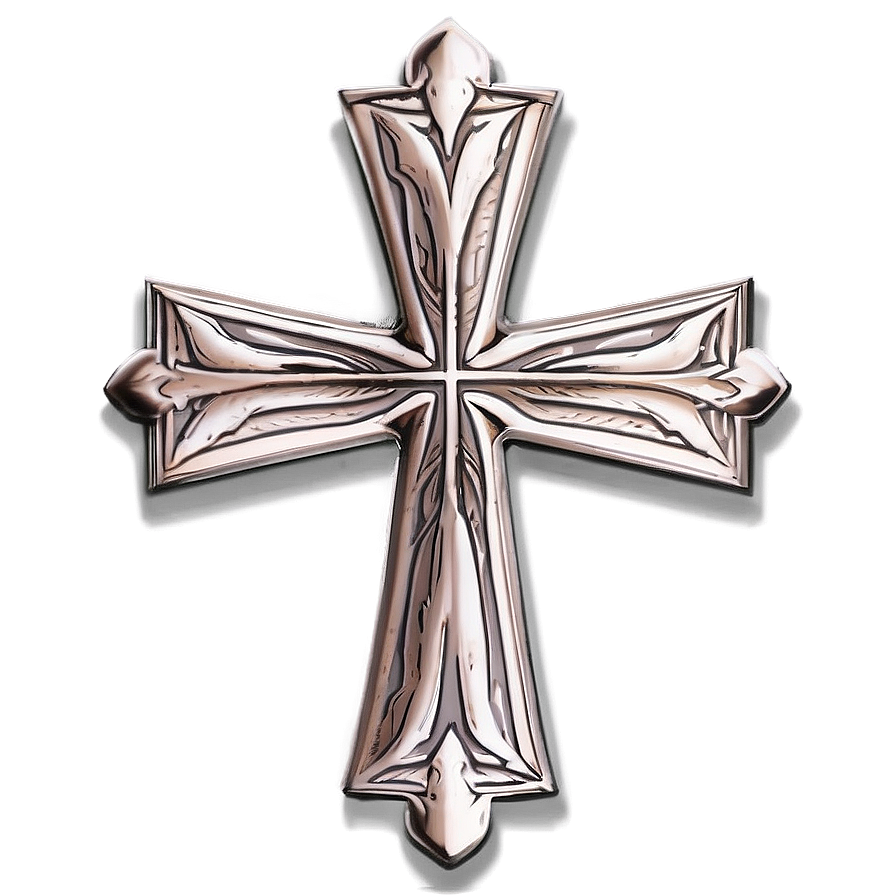 Etched Cross Template Png 04302024 PNG